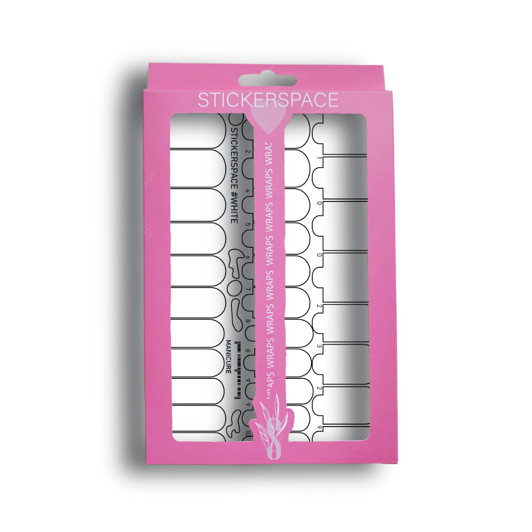 Плівки на нігті "White"