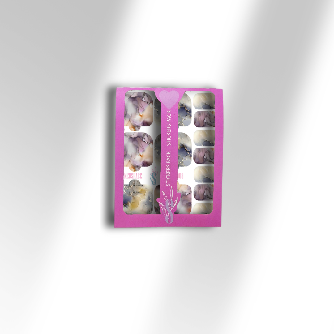 Pedicure nail wrap refills D-00008