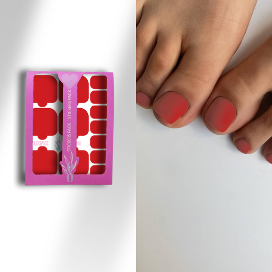 Pedicure nail wrap refills D-00010