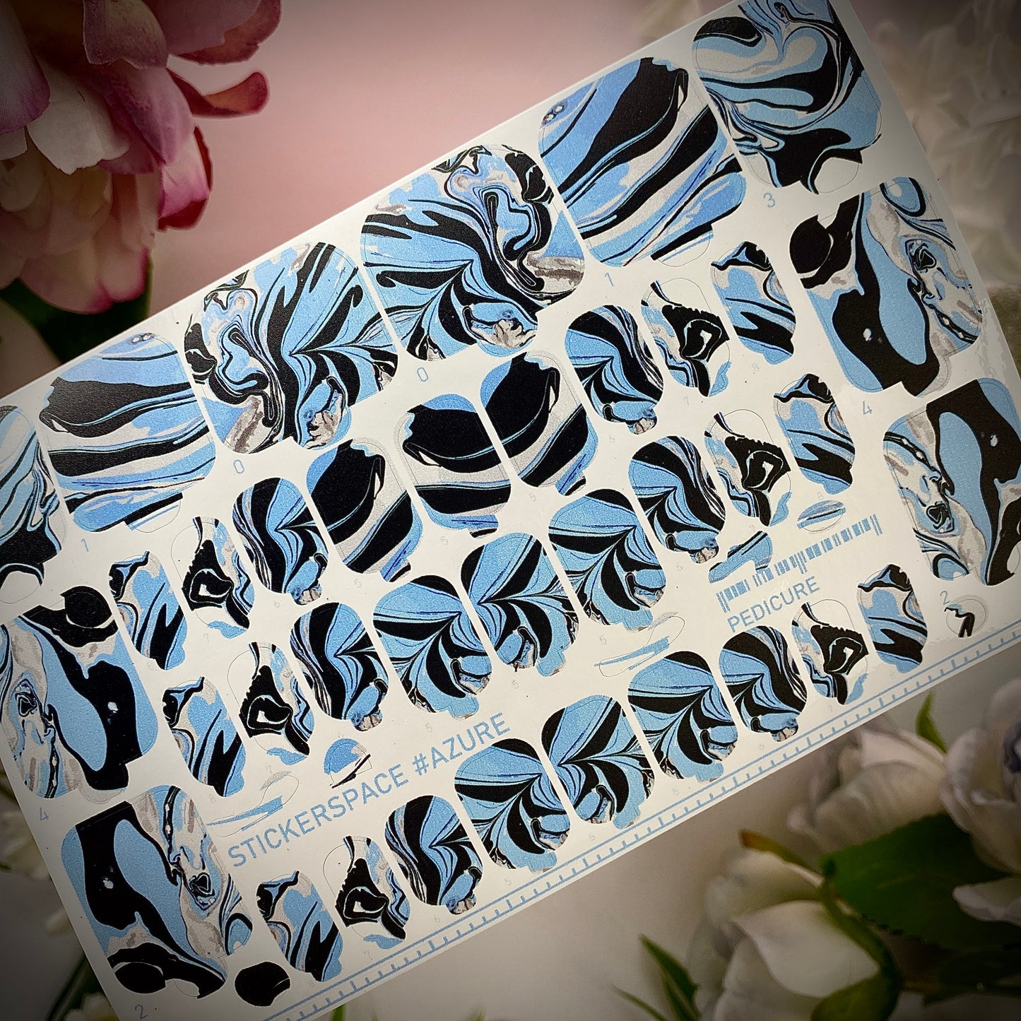 Плівки для нігтів "Azure"