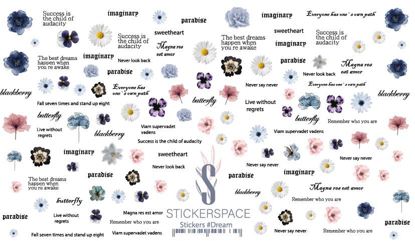 Nail stickers "Dream"