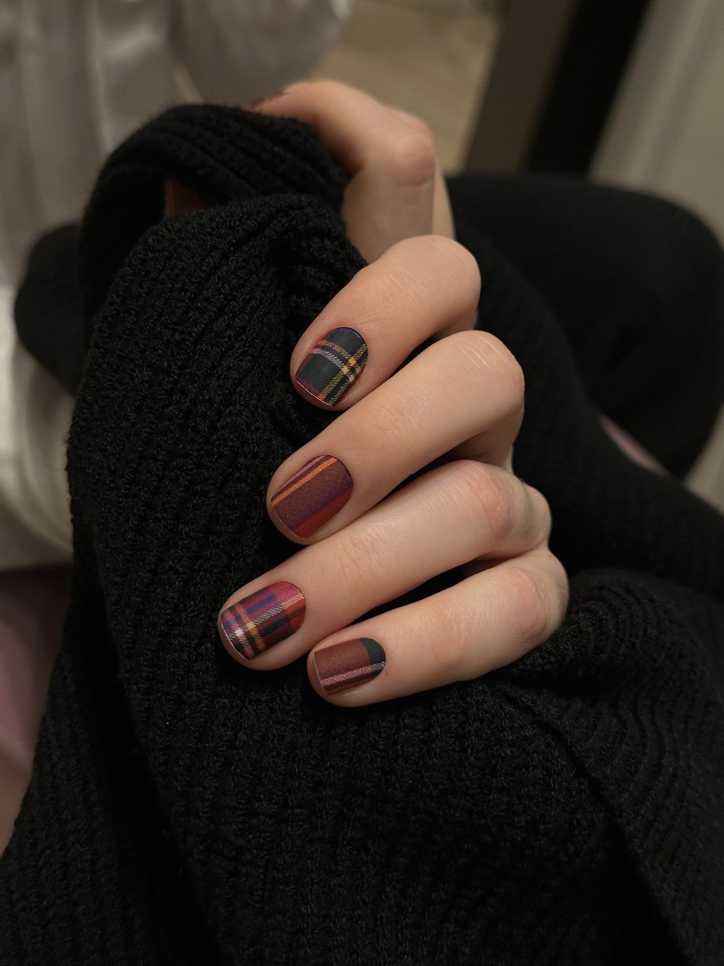 Плівки манікюр "Tartan"