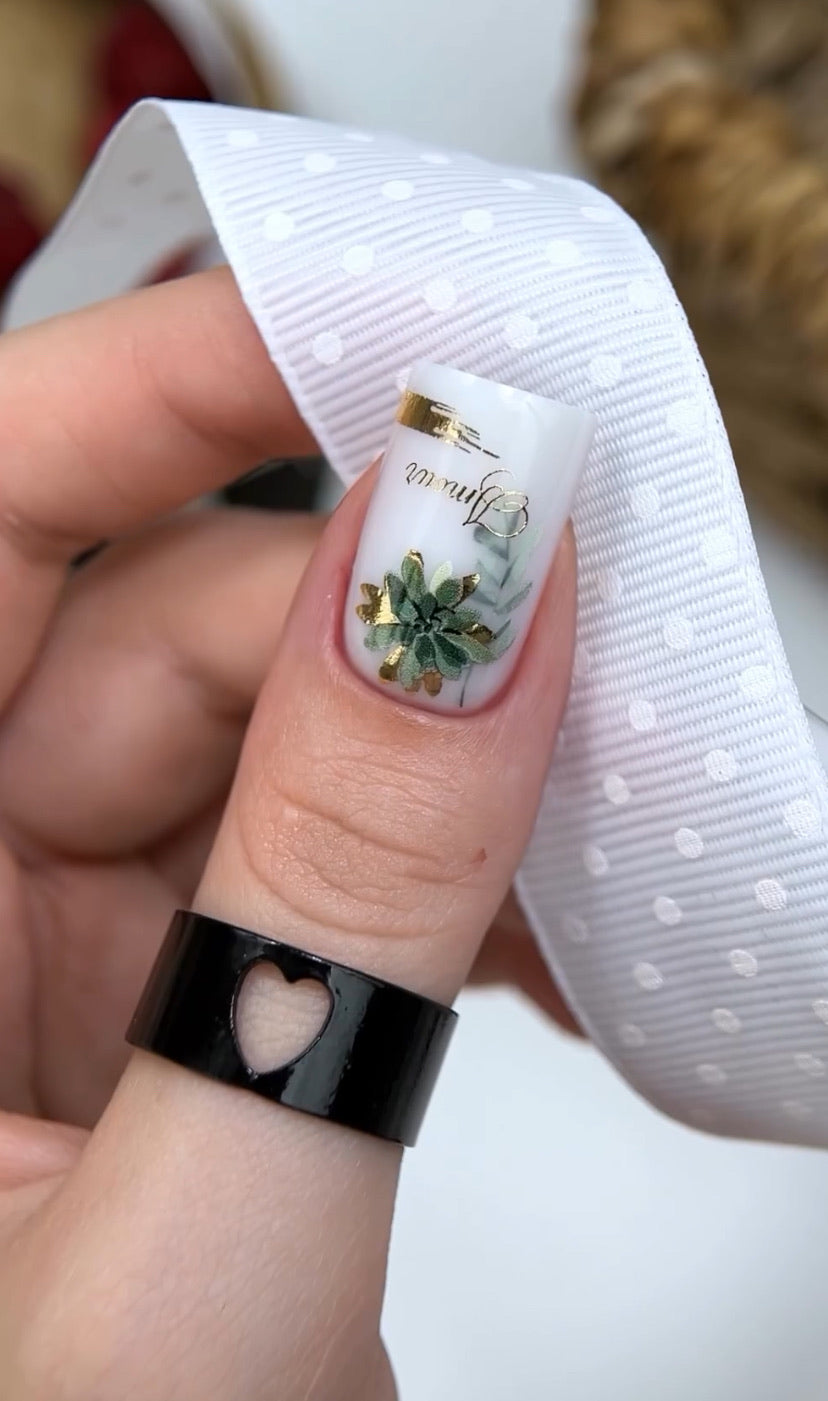 Комбіновані слайдери для нігтів - 0028