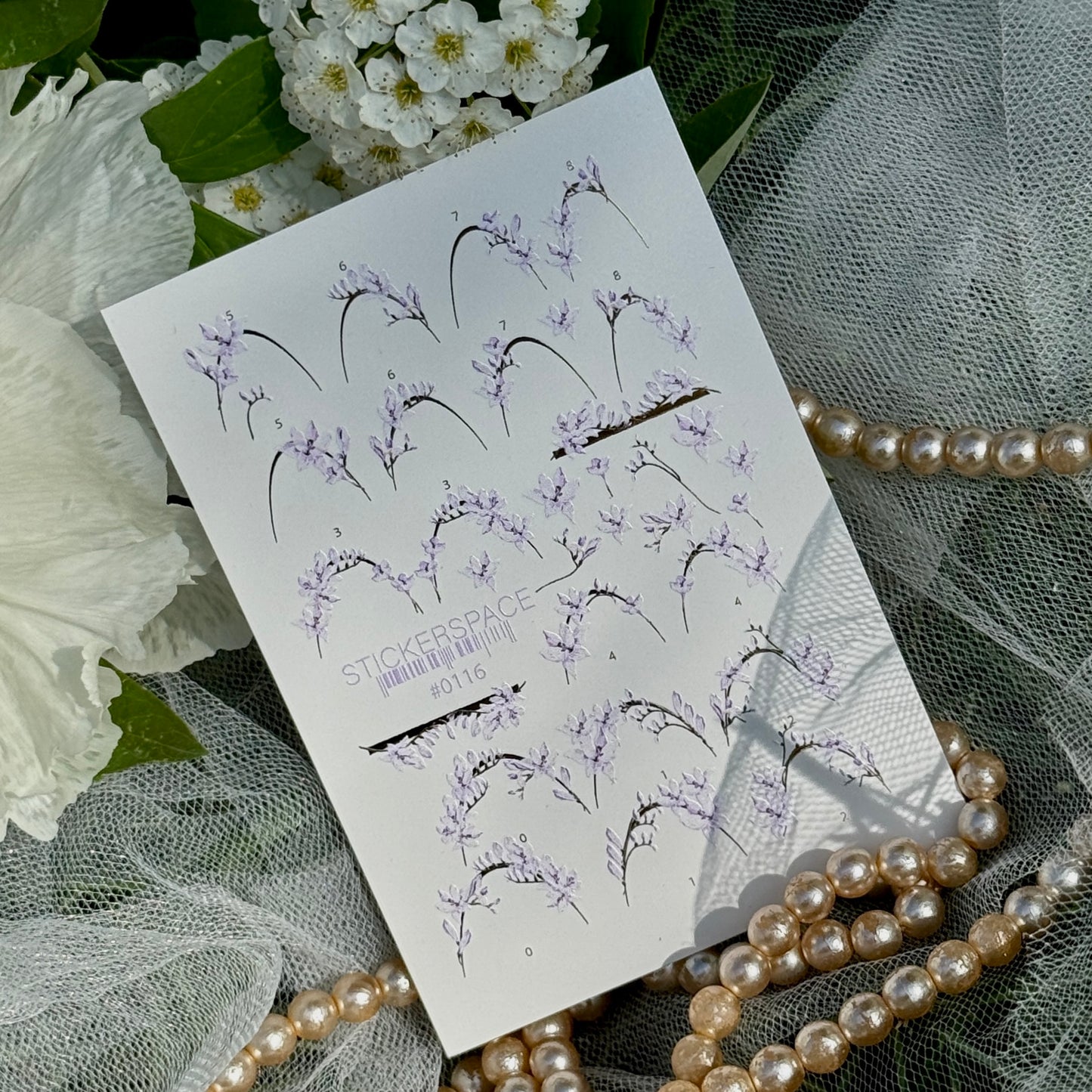 Комбіновані слайдери для нігтів - 0116