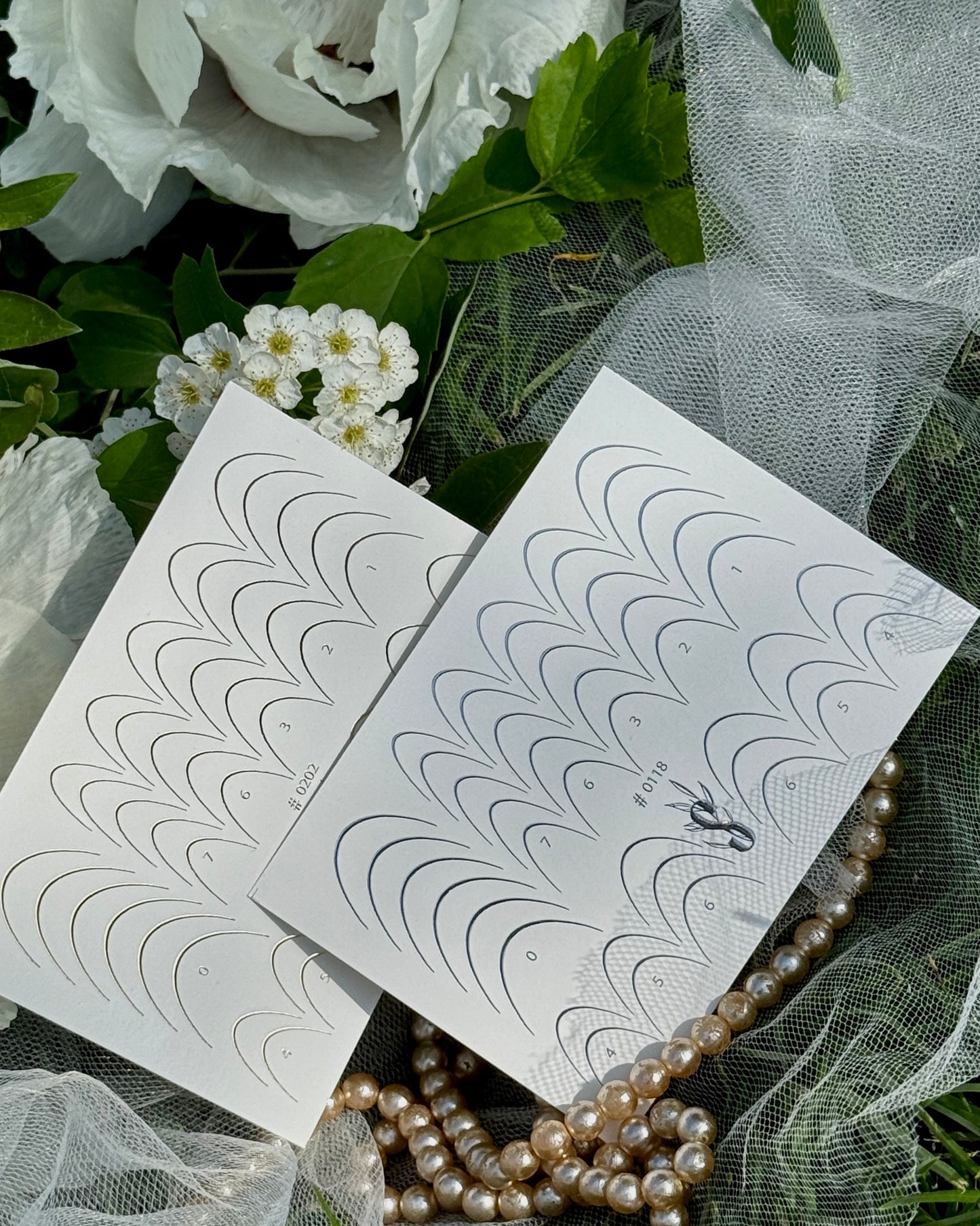 Комбіновані слайдери для нігтів - 0202