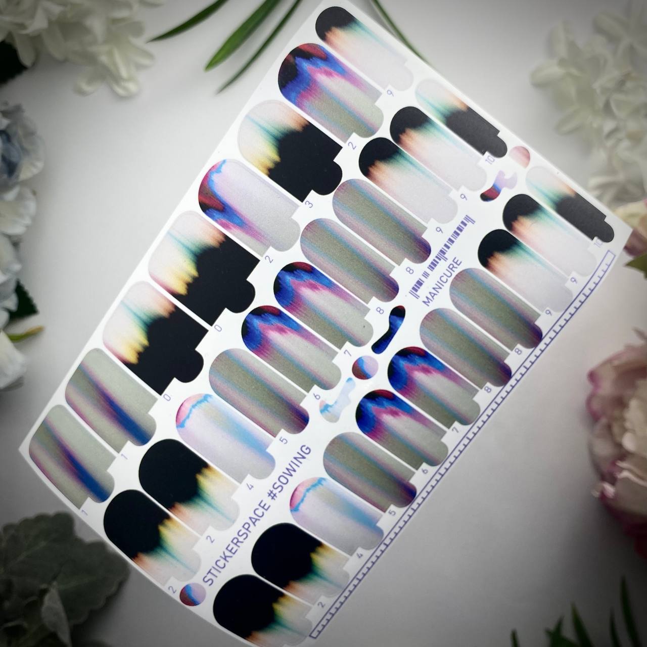 Плівки на нігті "Sowing"