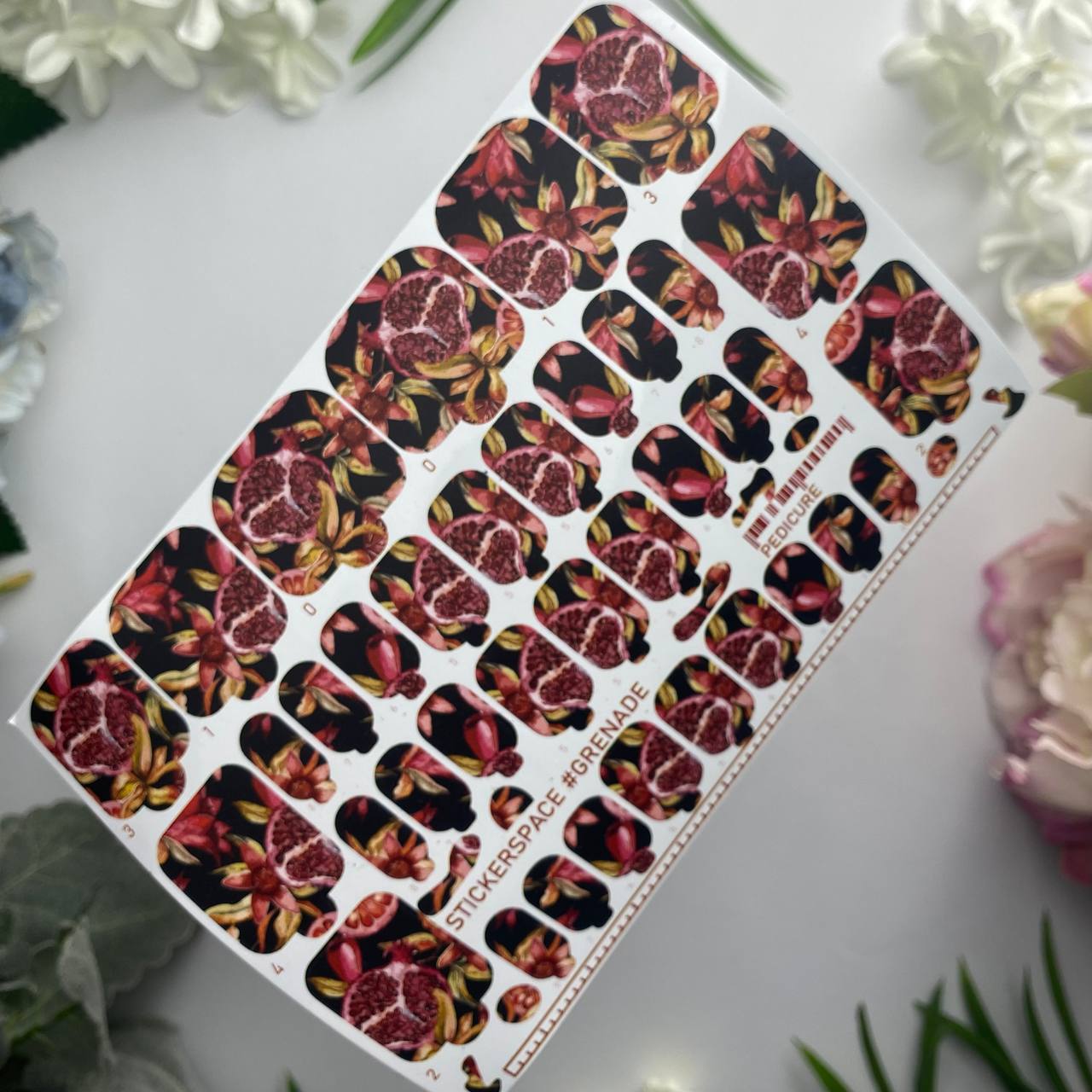 Плівки на нігті "Grenade"