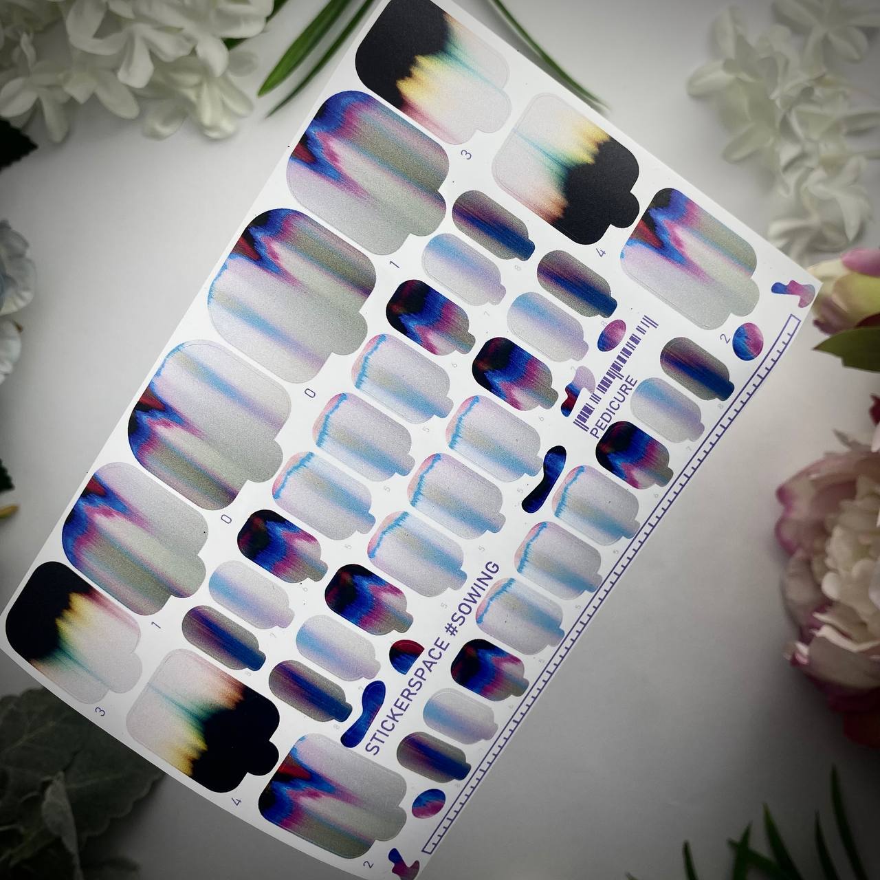 Плівки на нігті "Sowing"