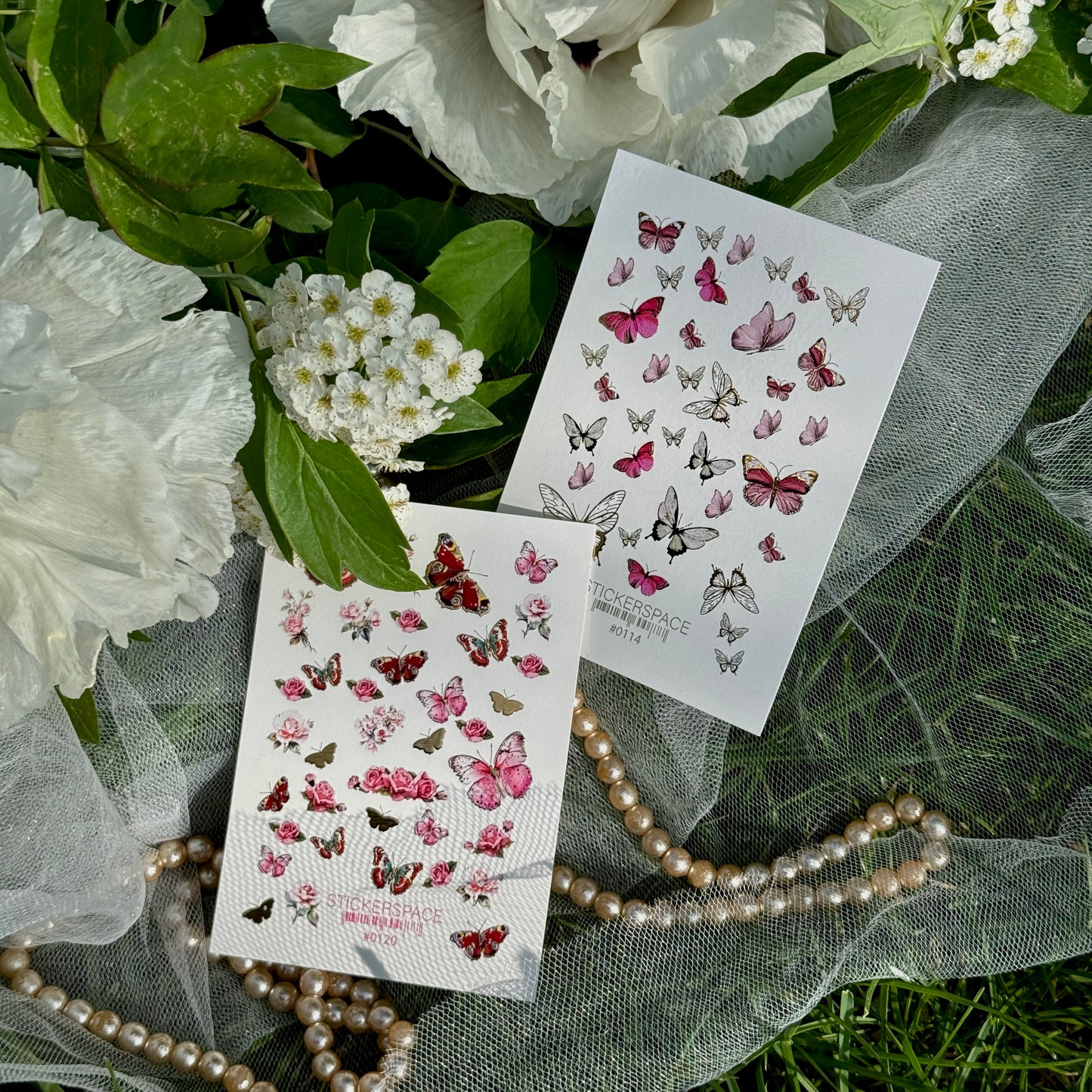 Комбіновані слайдери для нігтів - 0114