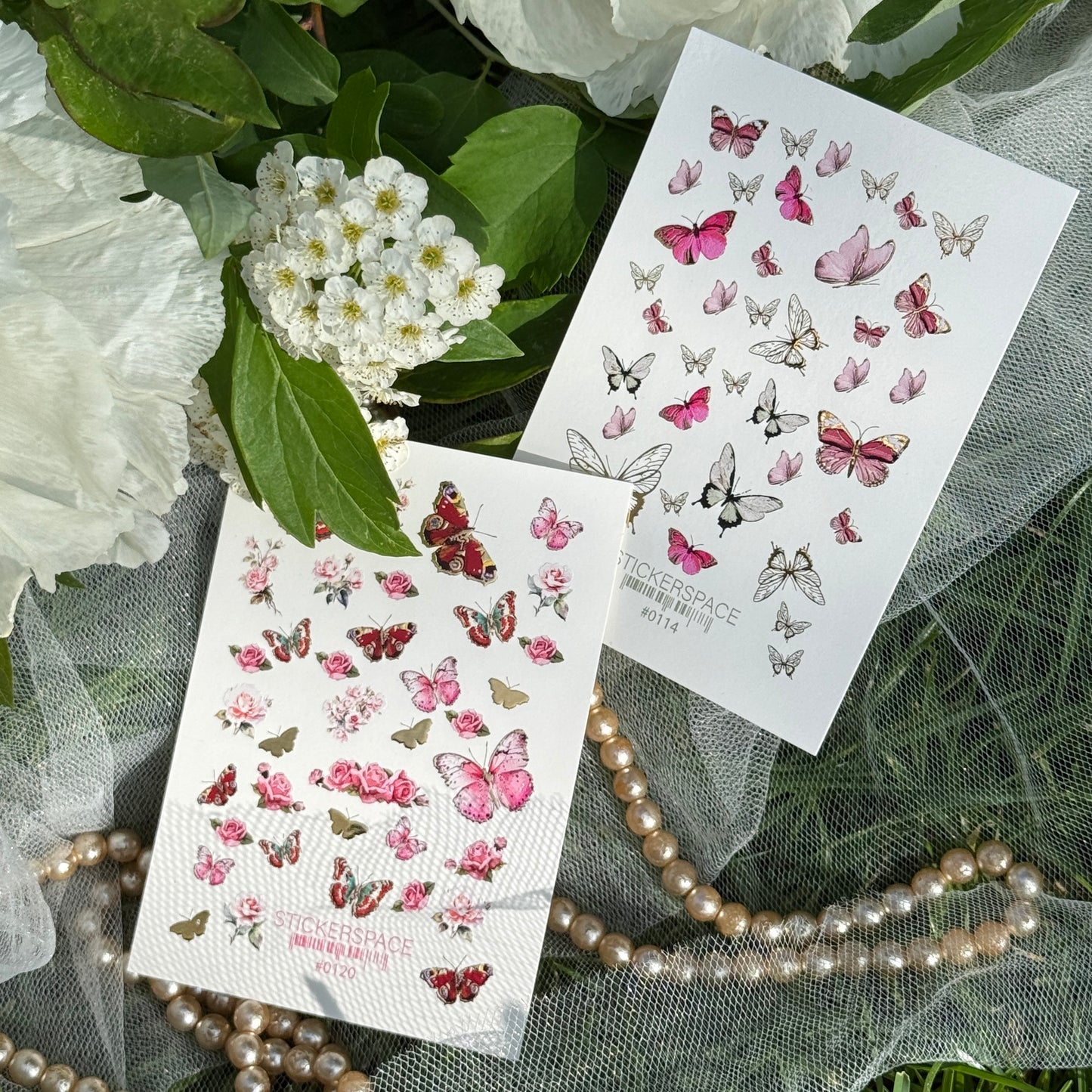 Комбіновані слайдери для нігтів - 0114