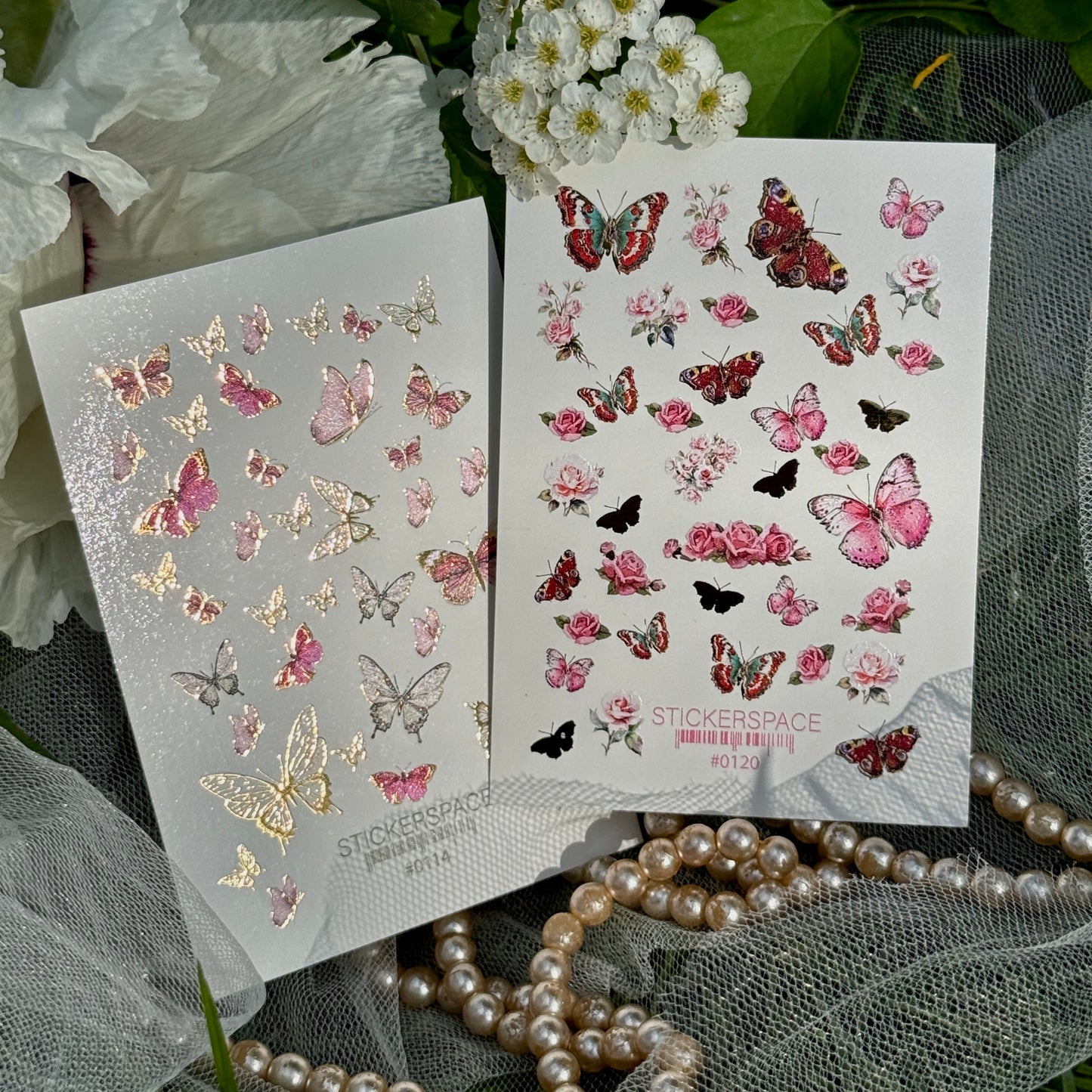 Комбіновані слайдери для нігтів - 0114