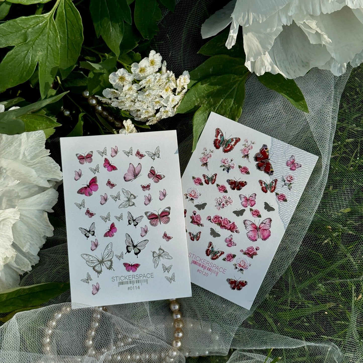 Комбіновані слайдери для нігтів - 0114