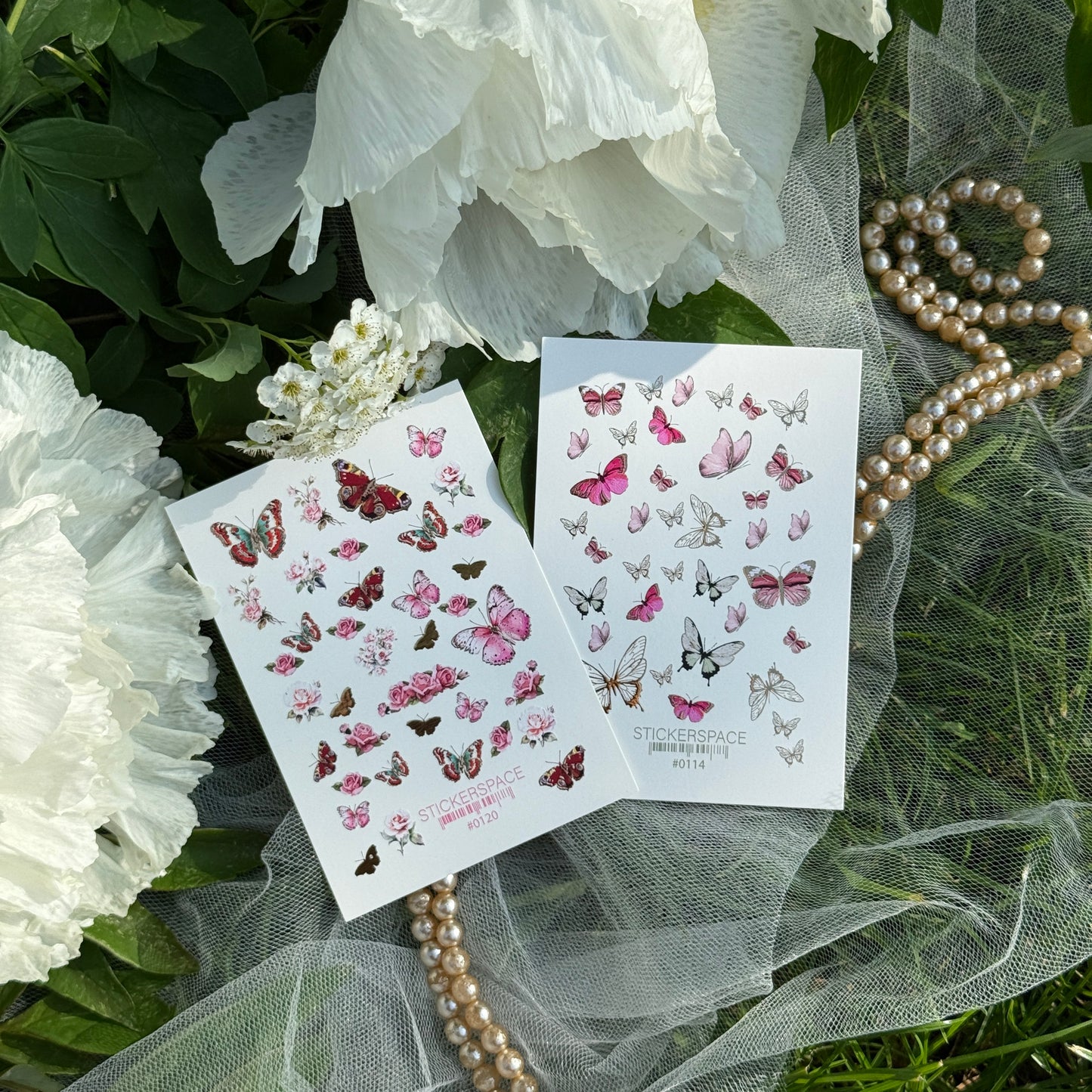 Комбіновані слайдери для нігтів - 0114