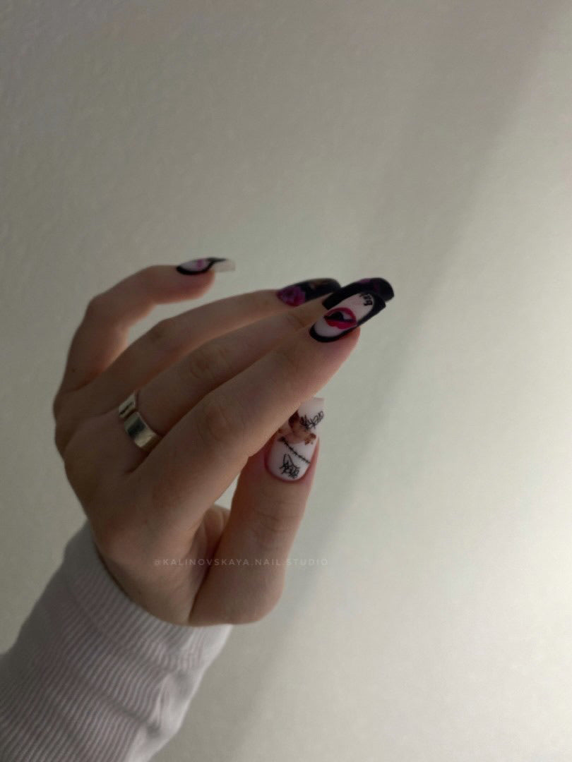 Стікери для нігтів "Magazine"