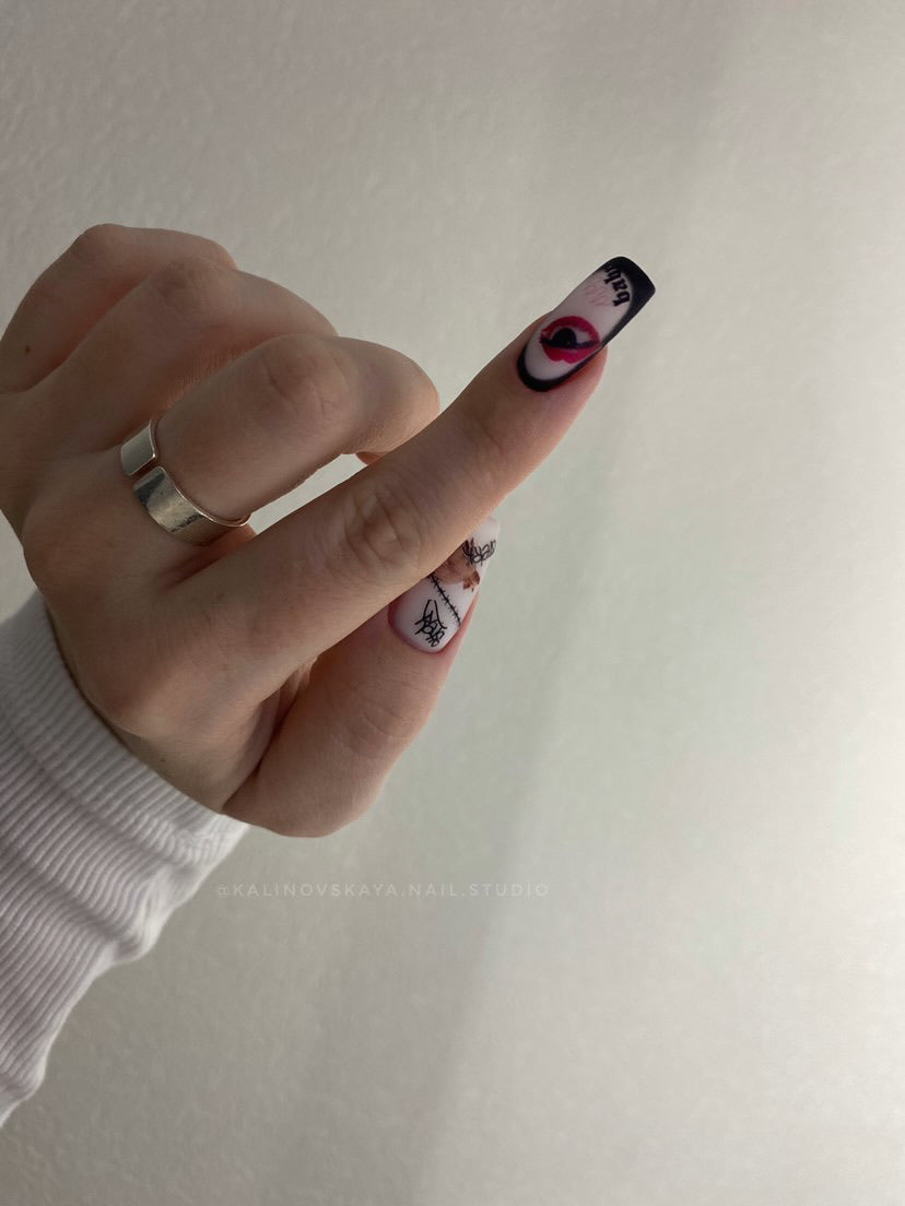 Стікери для нігтів "Magazine"