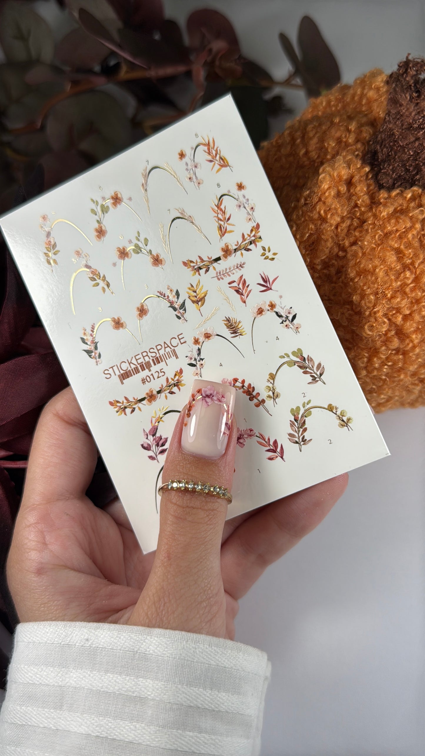 Комбіновані слайдери для нігтів - 0125