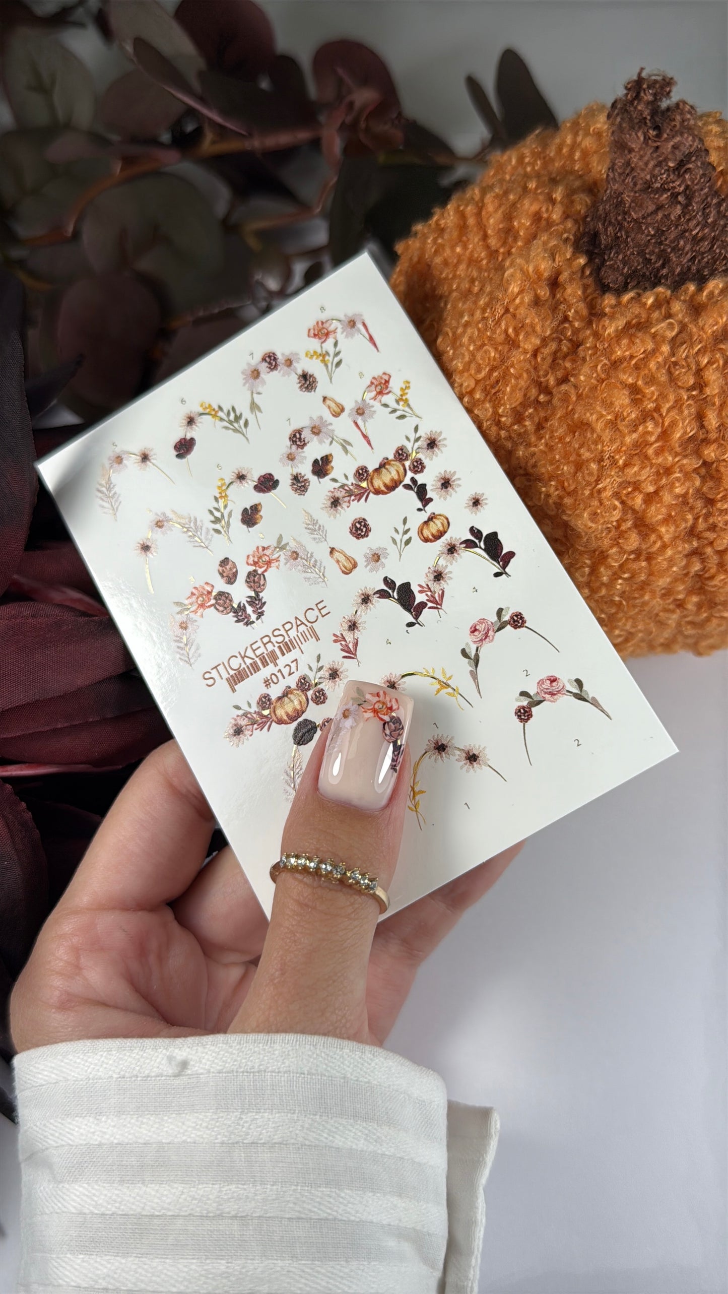 Комбіновані слайдери для нігтів - 0127