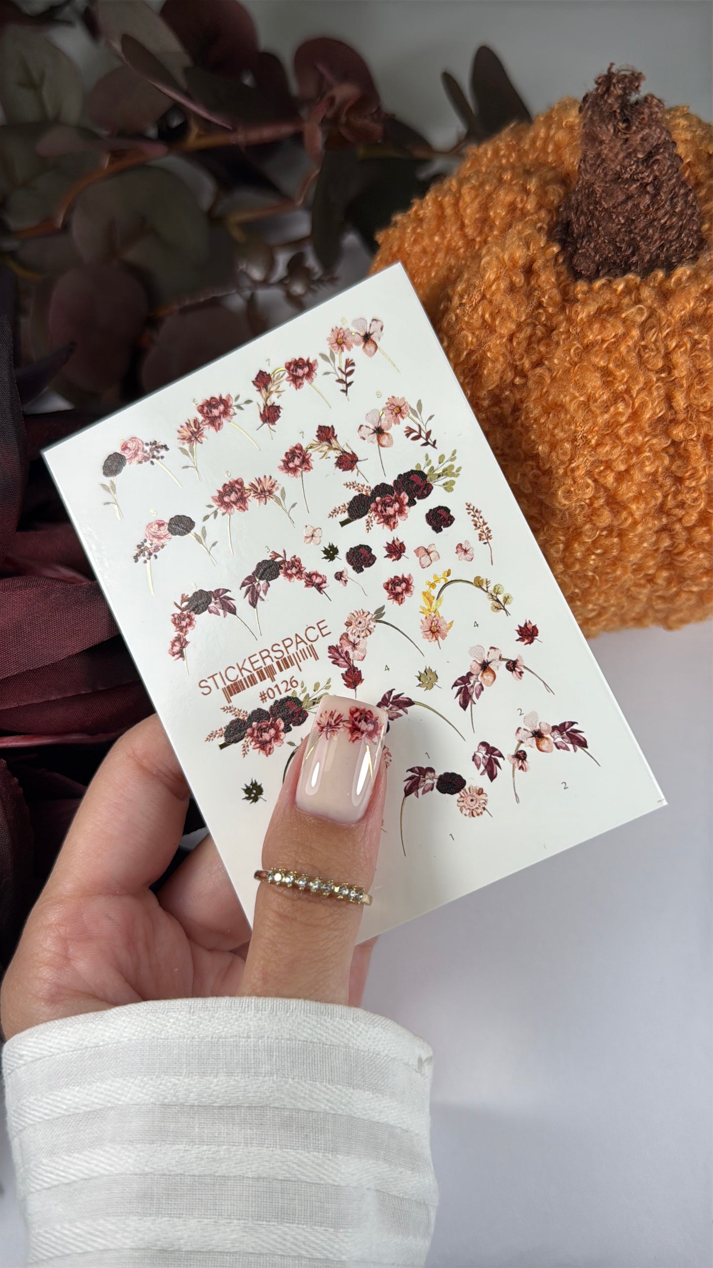 Комбіновані слайдери для нігтів - 0126