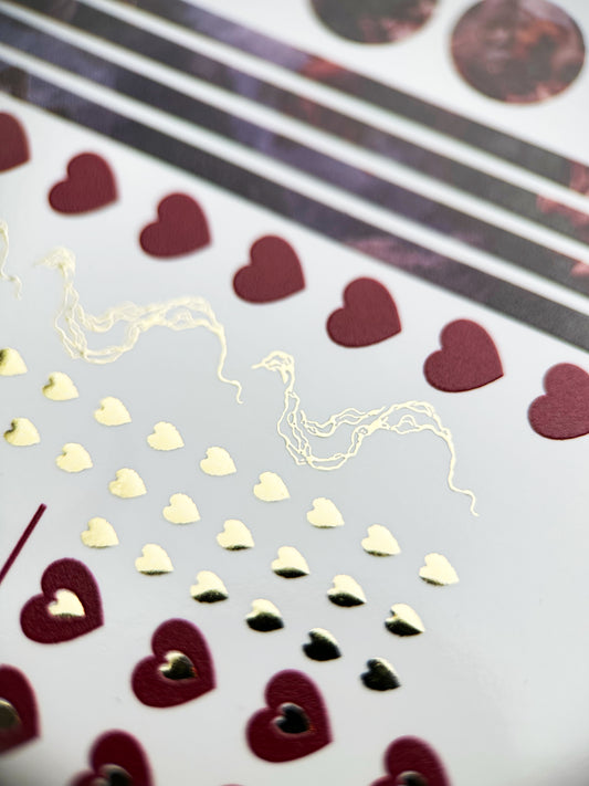 Комбіновані слайдери для нігтів - 0212