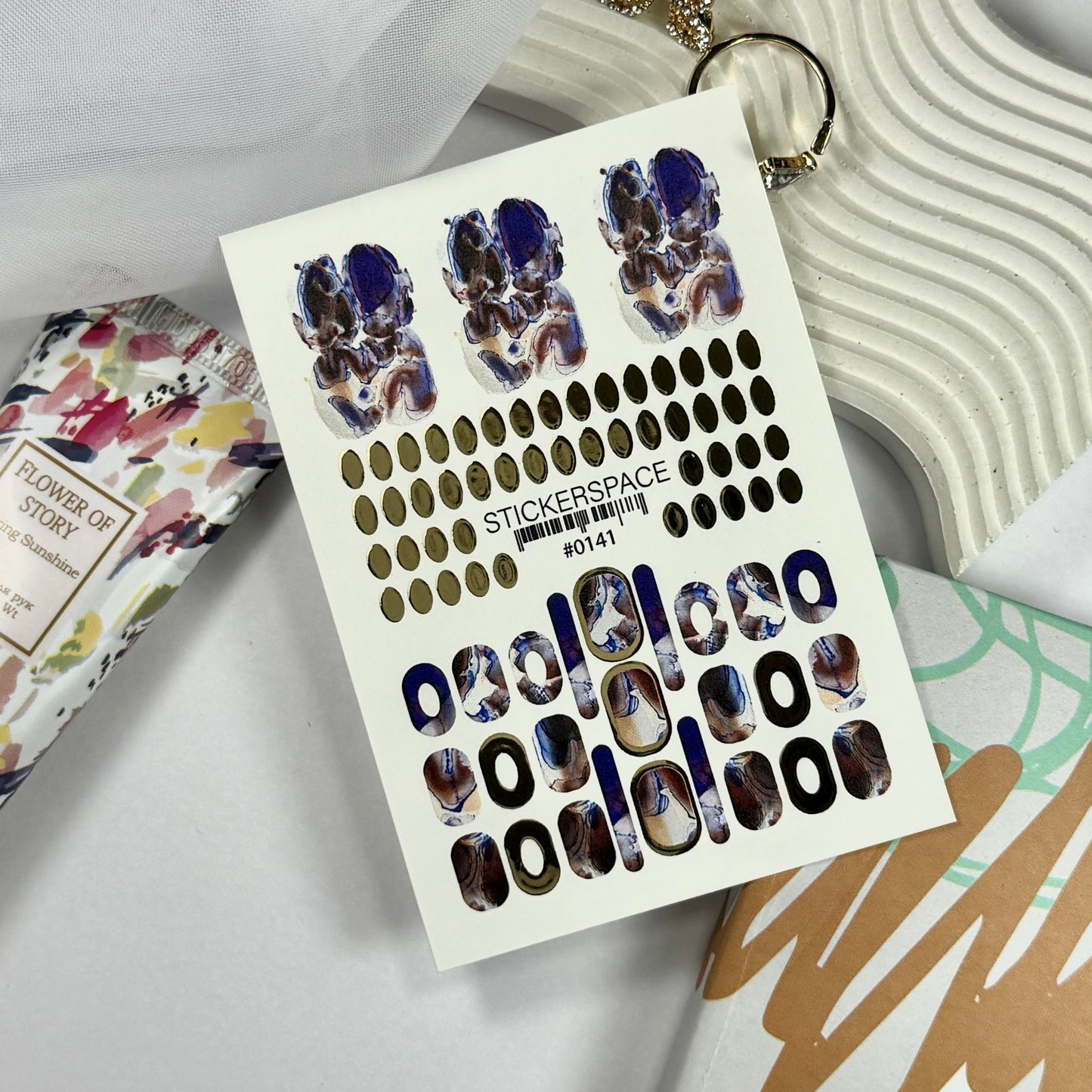 Комбіновані слайдери для нігтів - 0195