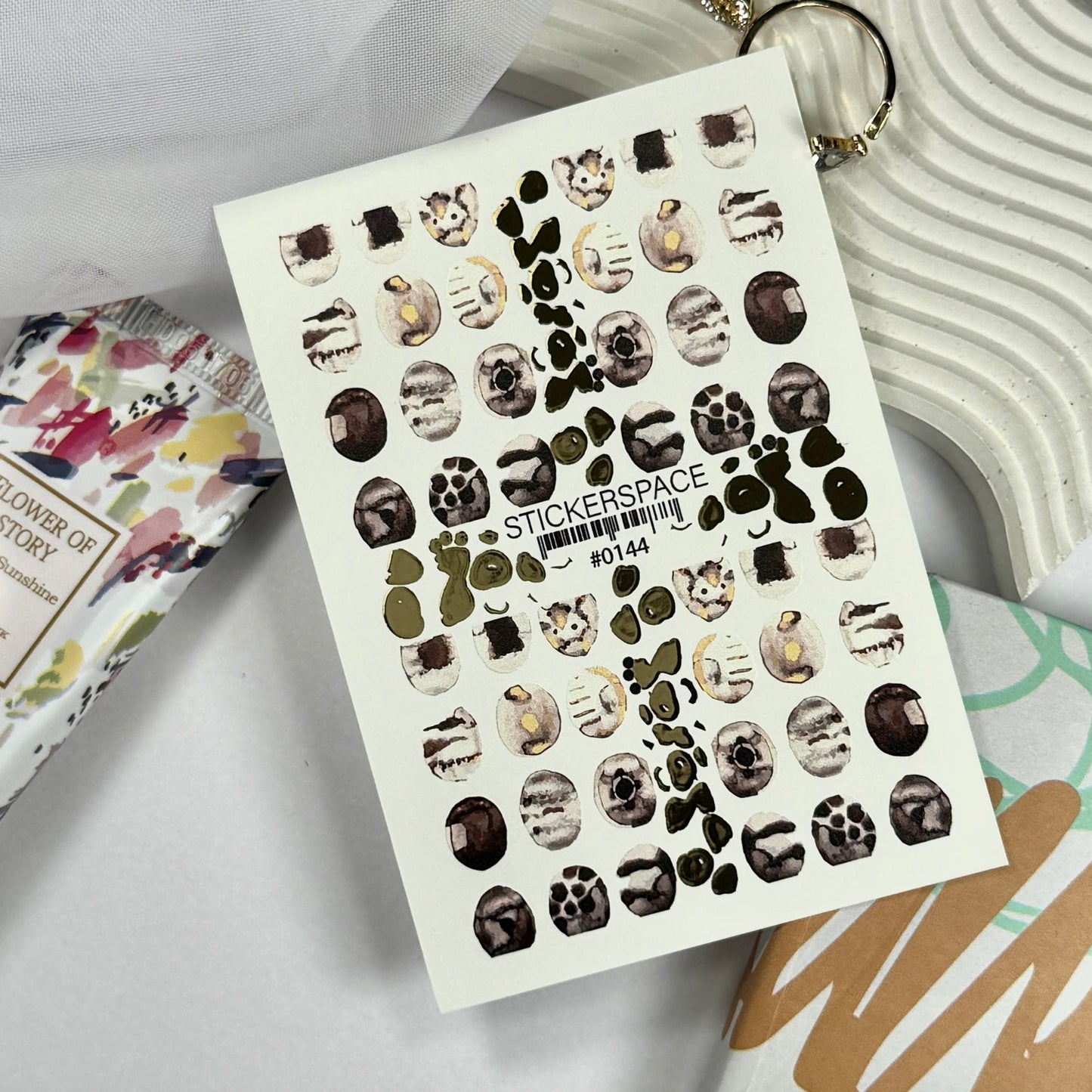 Комбіновані слайдери для нігтів - 0198