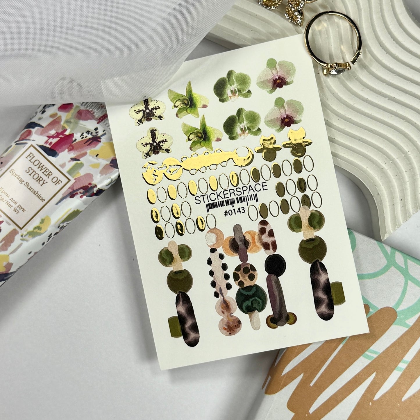 Комбіновані слайдери для нігтів - 0197