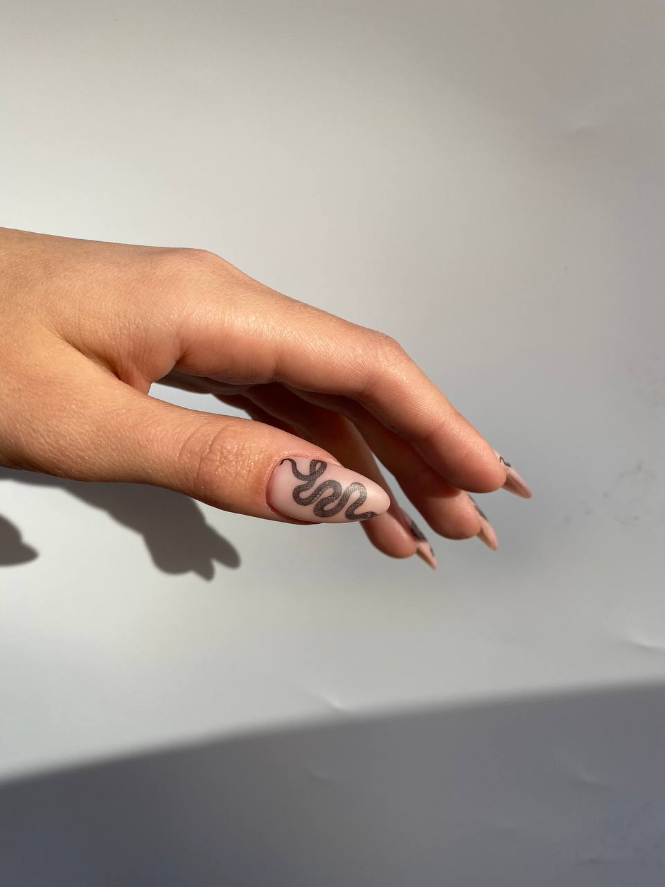 Стікери для нігтів "Live Fast"