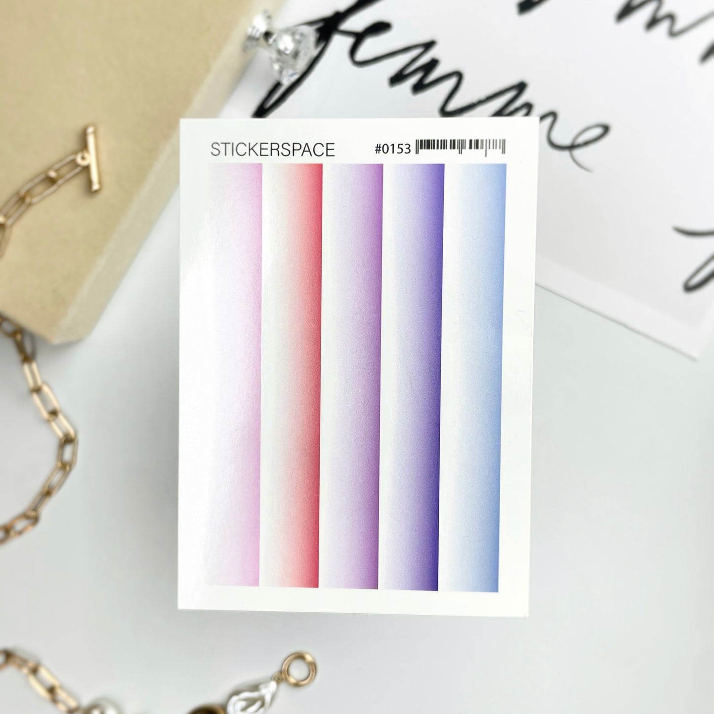 Слайдери для нігтів - Градієнт 0153