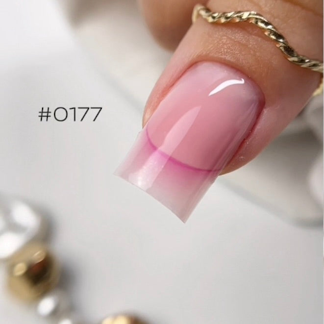 Слайдери для манікюру - Френч градієнт 0177