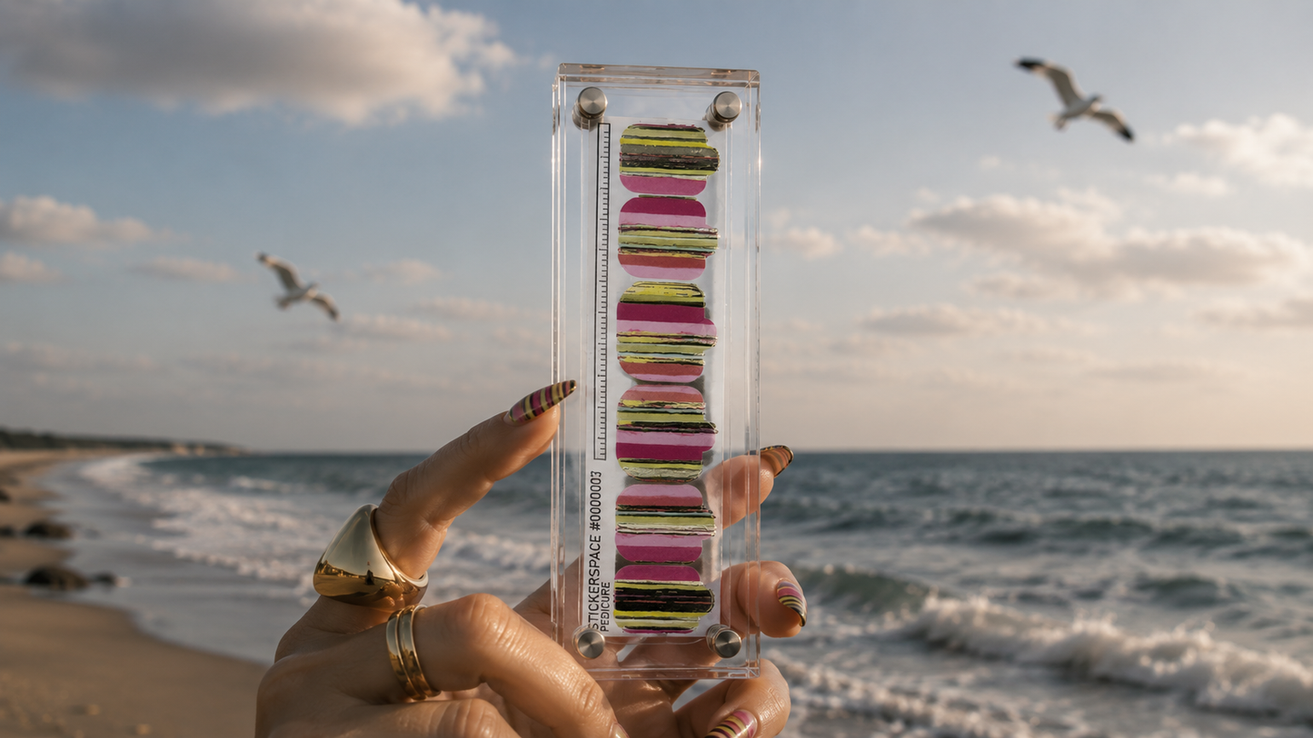 Pedicure nail wrap refills 0000007
