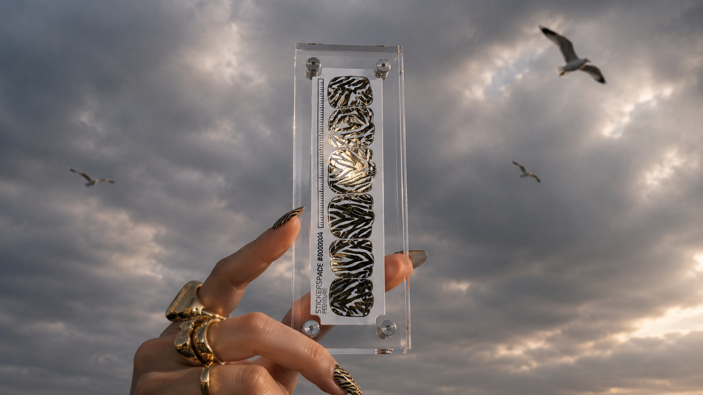 Pedicure nail wrap refills 0000004