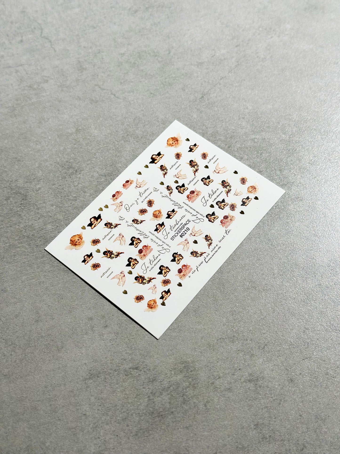 Комбіновані слайдери для нігтів - 0210