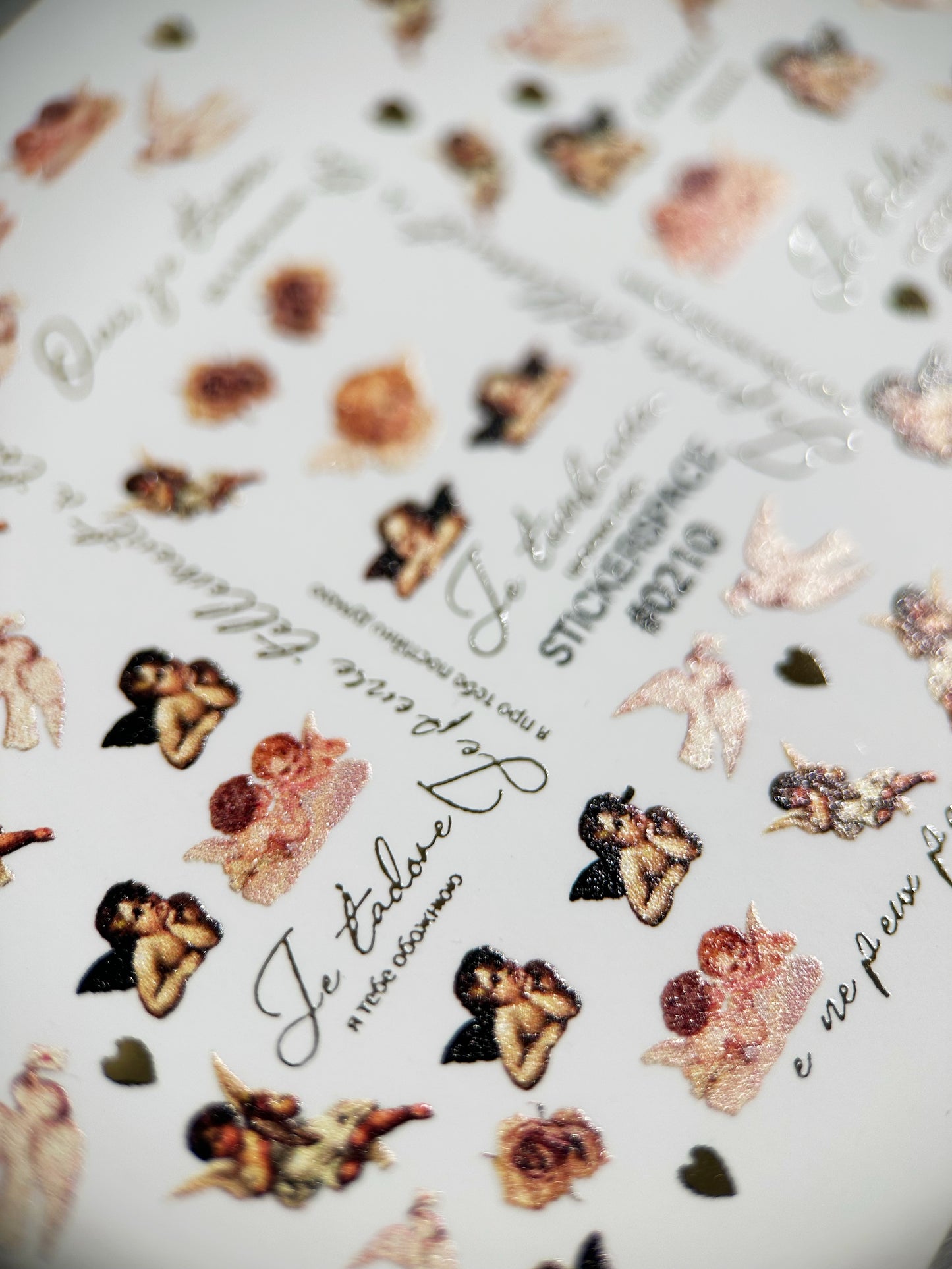 Комбіновані слайдери для нігтів - 0210