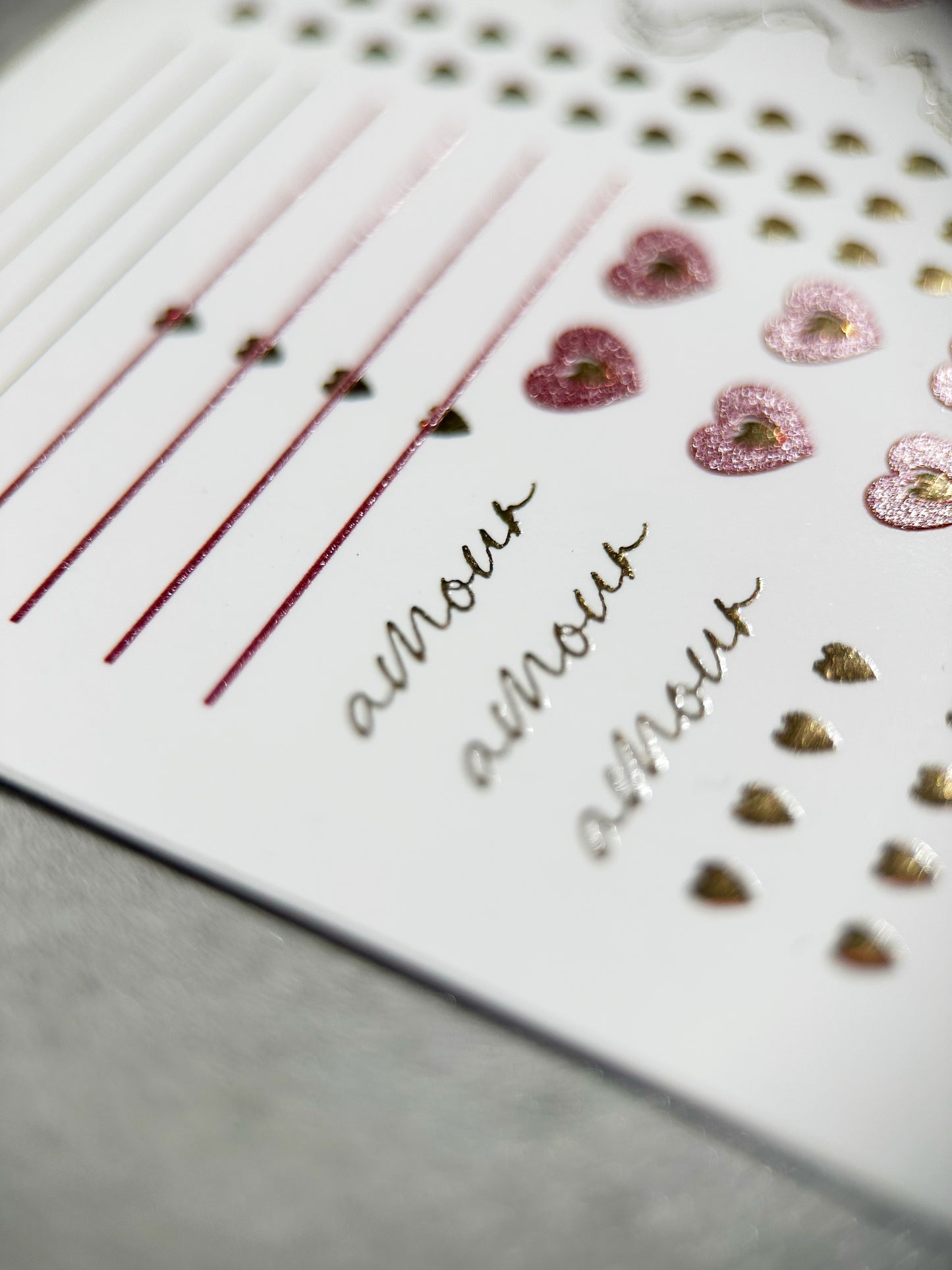 Комбіновані слайдери для нігтів - 0212