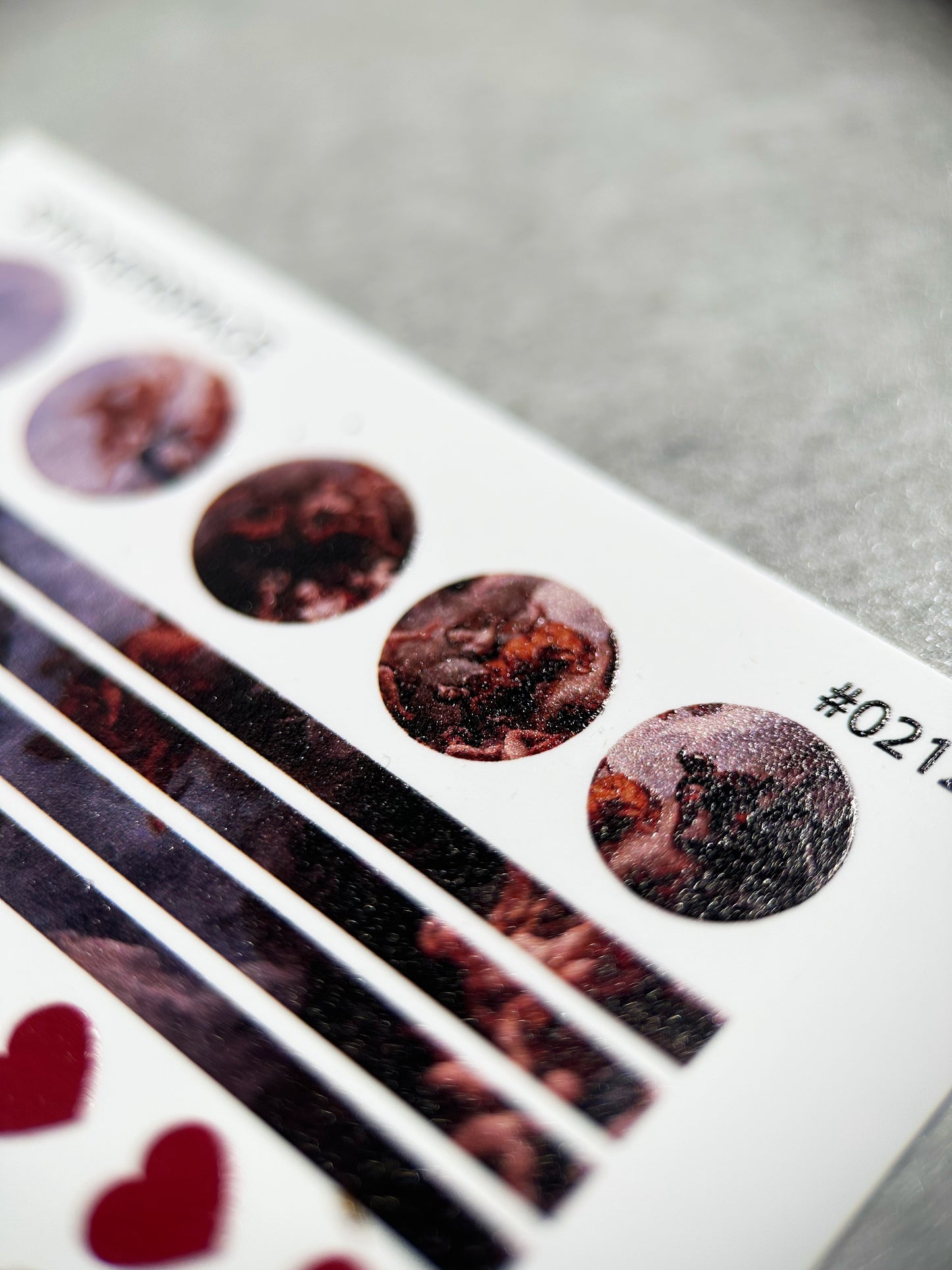 Комбіновані слайдери для нігтів - 0212