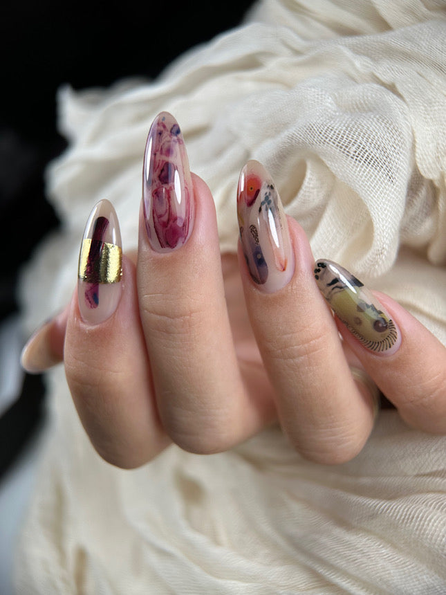 Комбіновані слайдери для нігтів - 0193