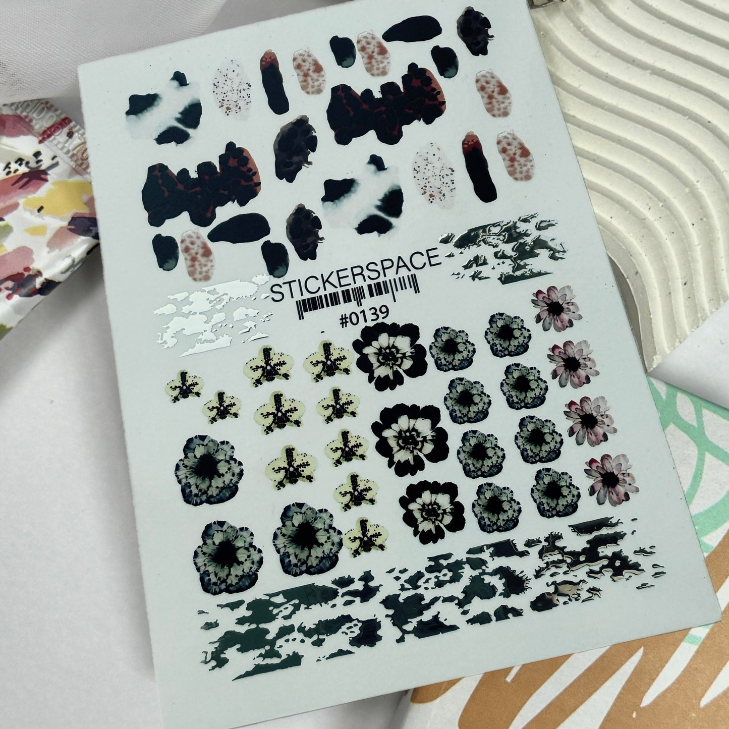 Комбіновані слайдери для нігтів - 0139