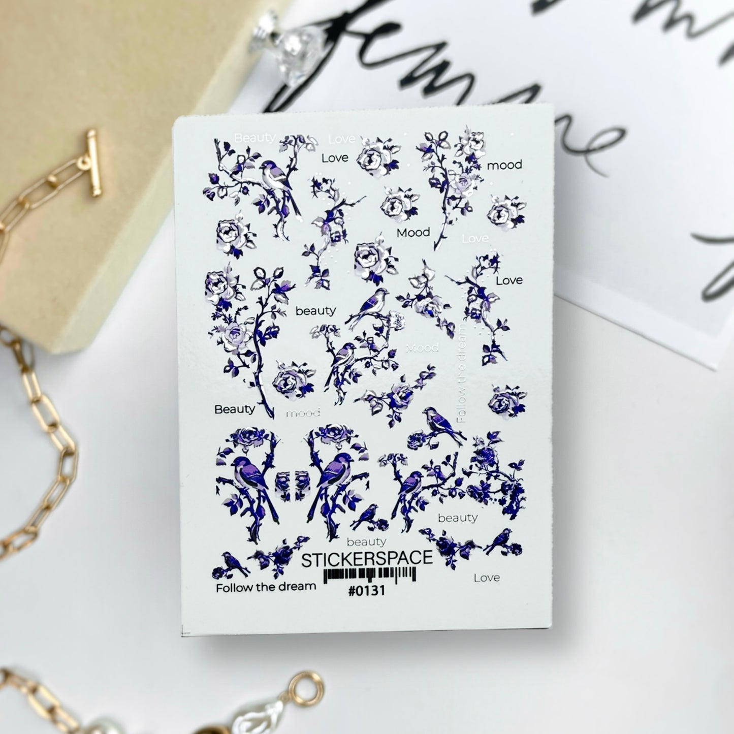 Комбіновані слайдери для нігтів - 0131