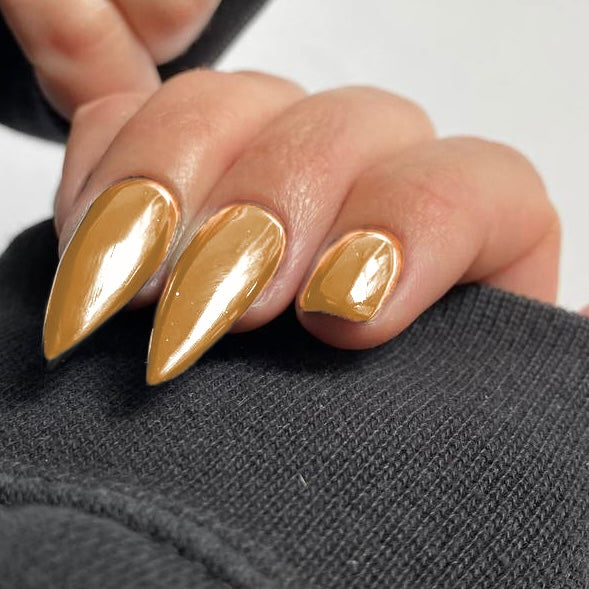 Міні-плівки для нігтів помаранчевий S-00029