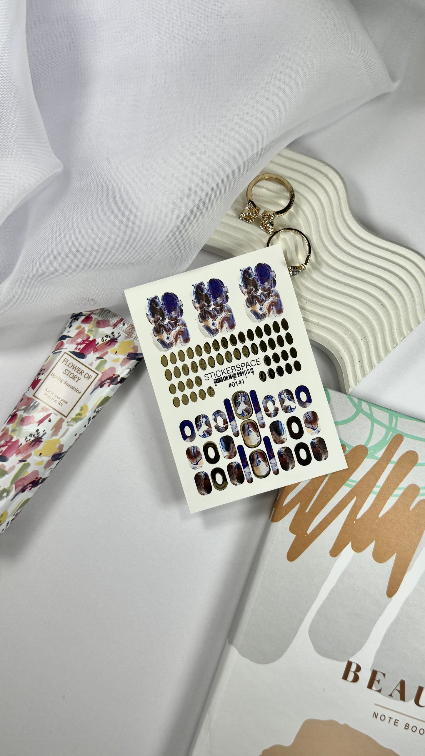 Комбіновані слайдери для нігтів - 0195