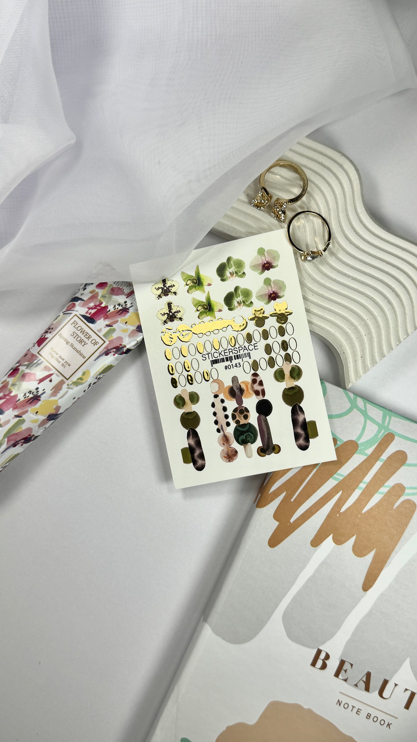 Комбіновані слайдери для нігтів - 0197