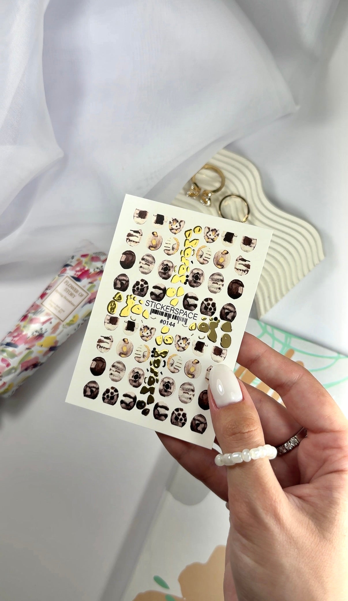 Комбіновані слайдери для нігтів - 0198