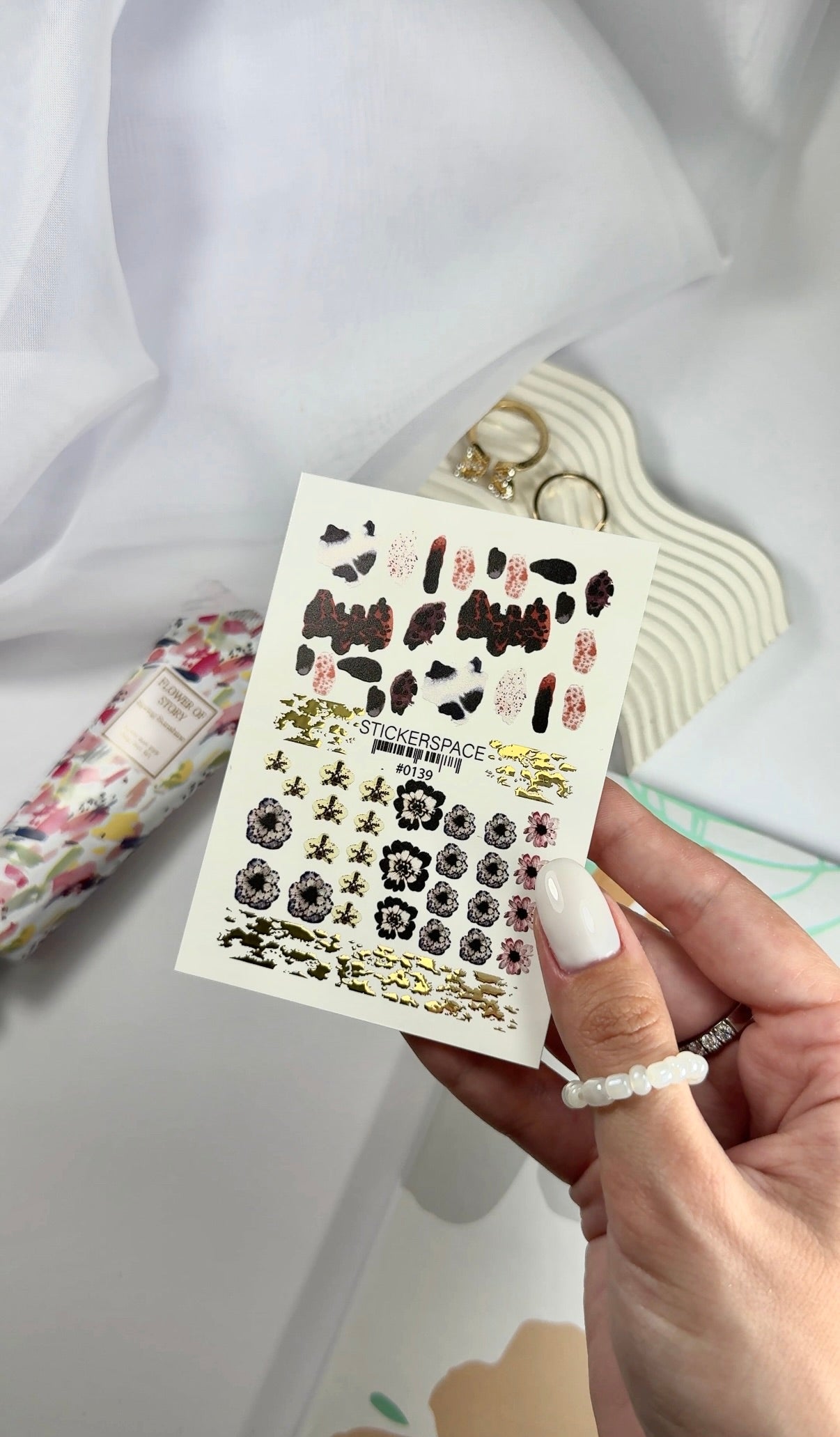 Комбіновані слайдери для нігтів - 0139