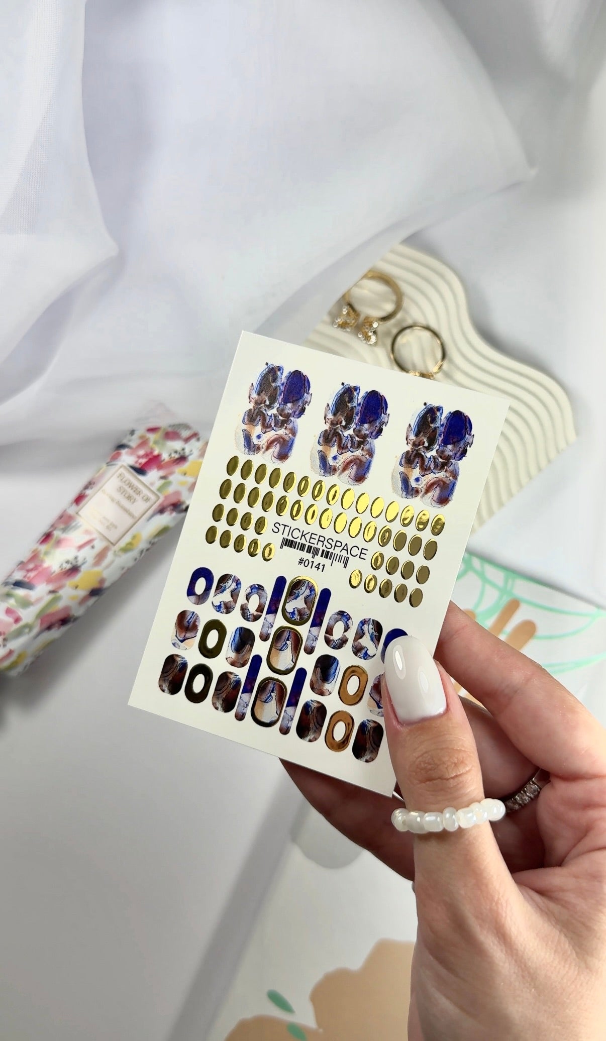 Комбіновані слайдери для нігтів - 0195