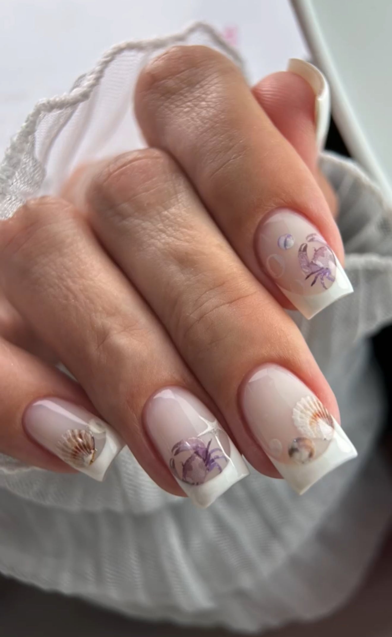 Комбіновані слайдери для нігтів - 0089