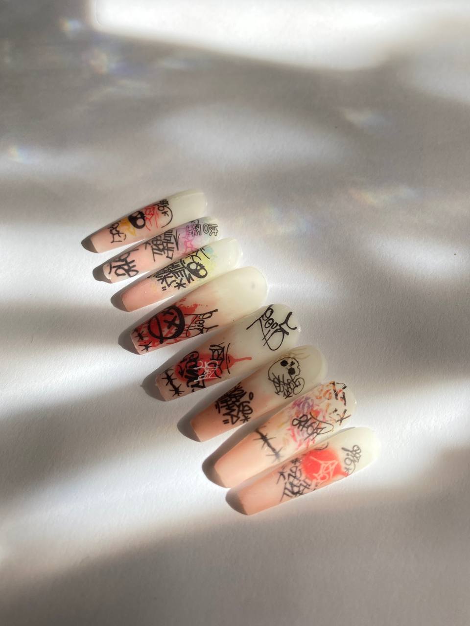 Стікери для нігтів "Street culture"