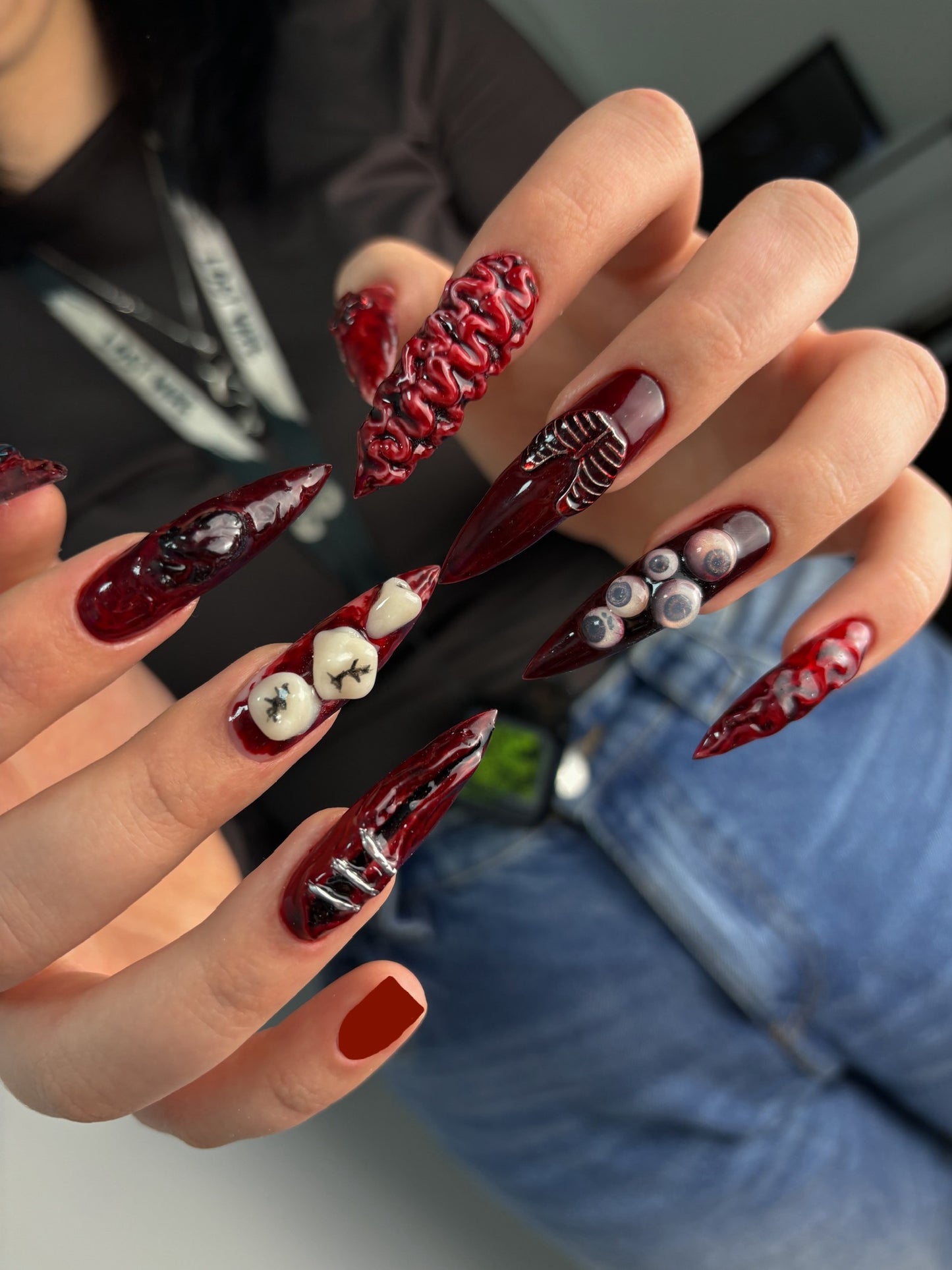 Mini nail stickers "Temp"