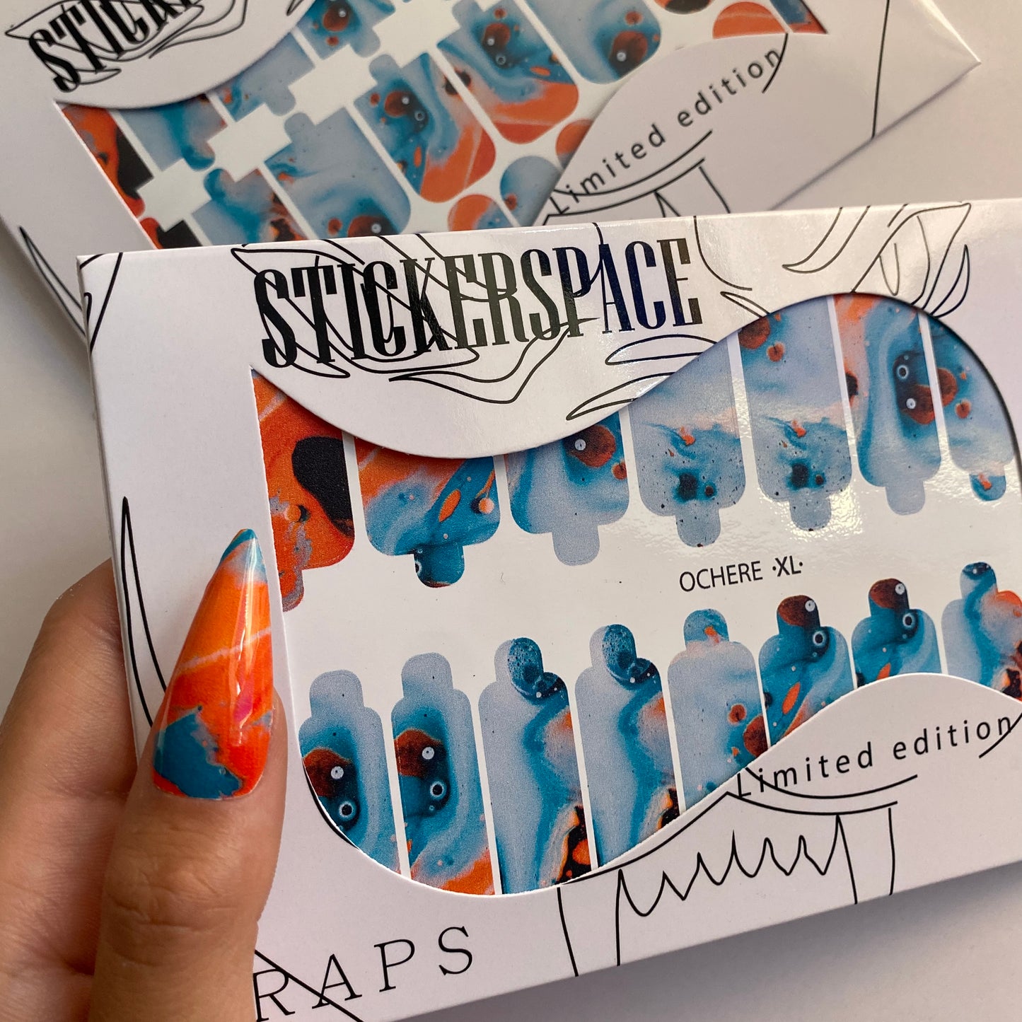 Плівки манікюр "Охра"