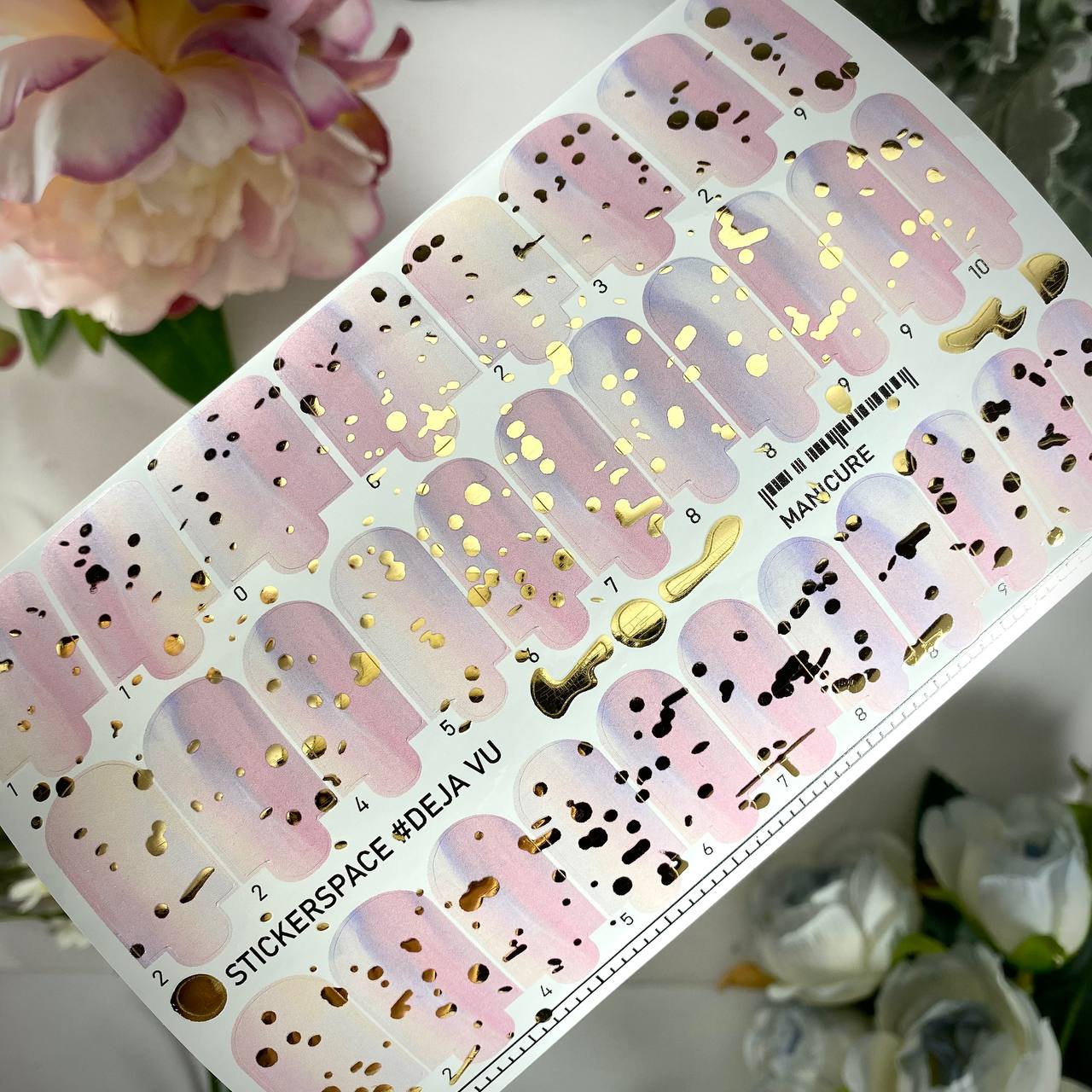 Nail wrap "Deja Vu"