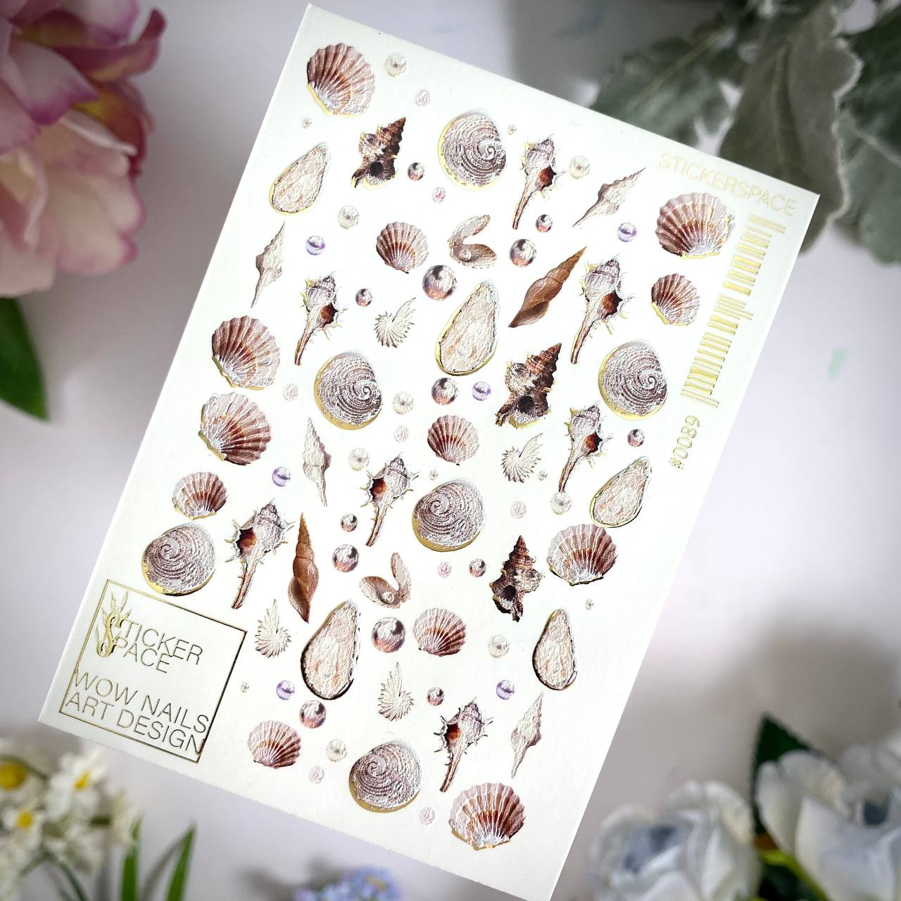 Комбіновані слайдери для нігтів - 0089